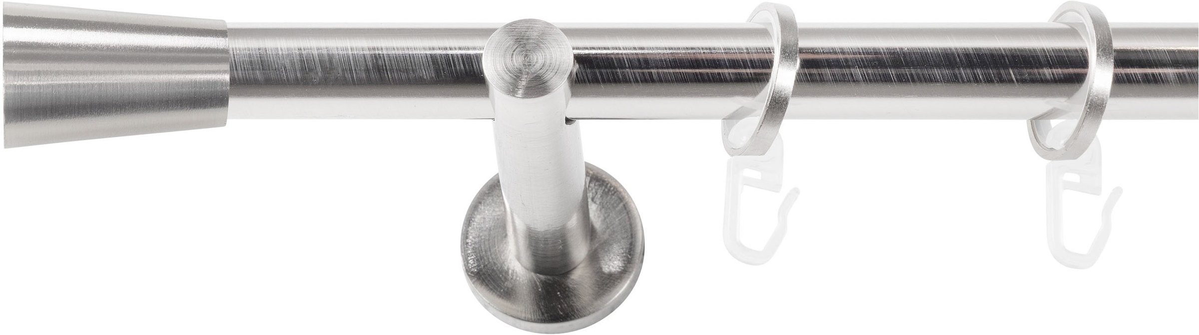 SN DECO GROUP Gardinenstange Ø 19 mm 1 läufig-läufig Fixmaß;kürzbar