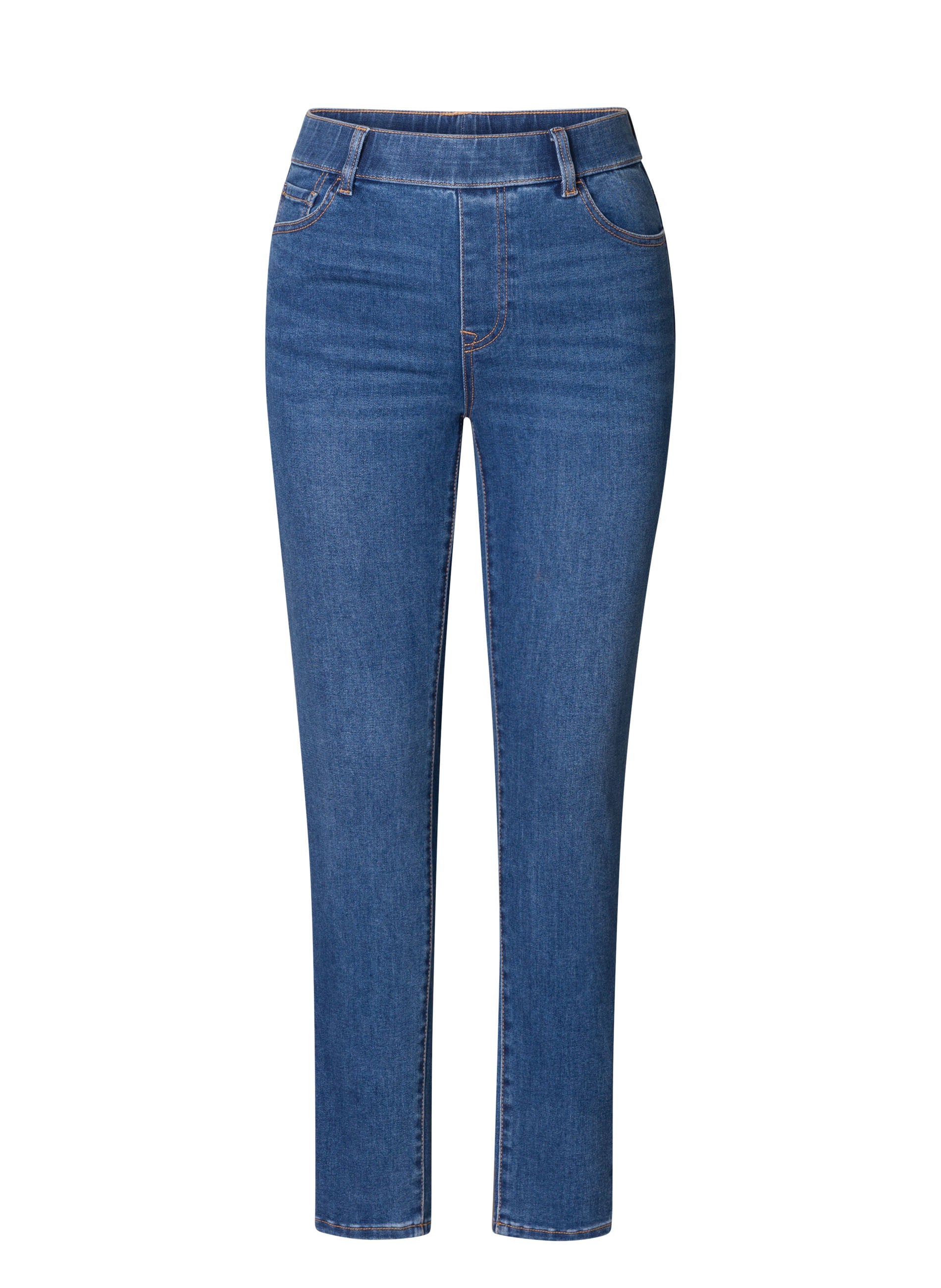 Base Level Jeggings »Anabel«, in blauer Waschung