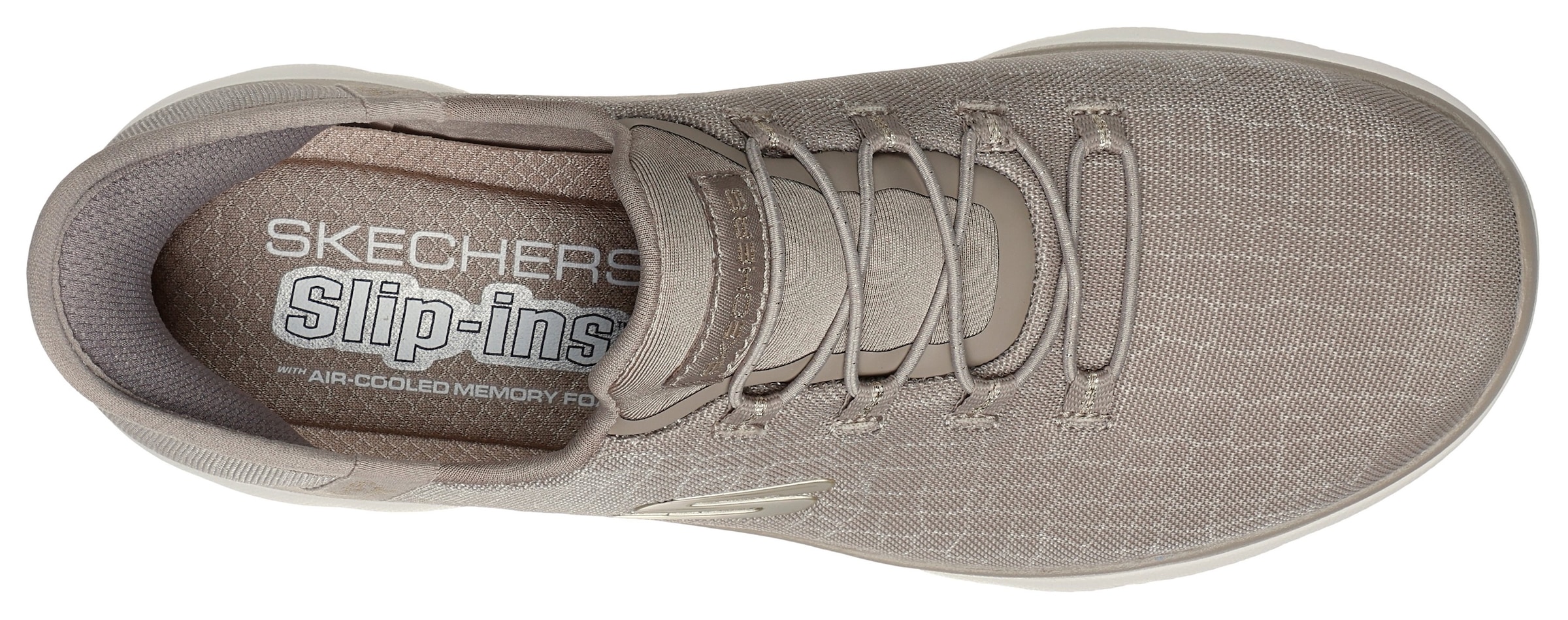 Skechers Slip-On Sneaker »SUMMITS-CLASSY NIGHT«, Slipper, Freizeitschuh mit komfortabler Heel Pillow Funktion