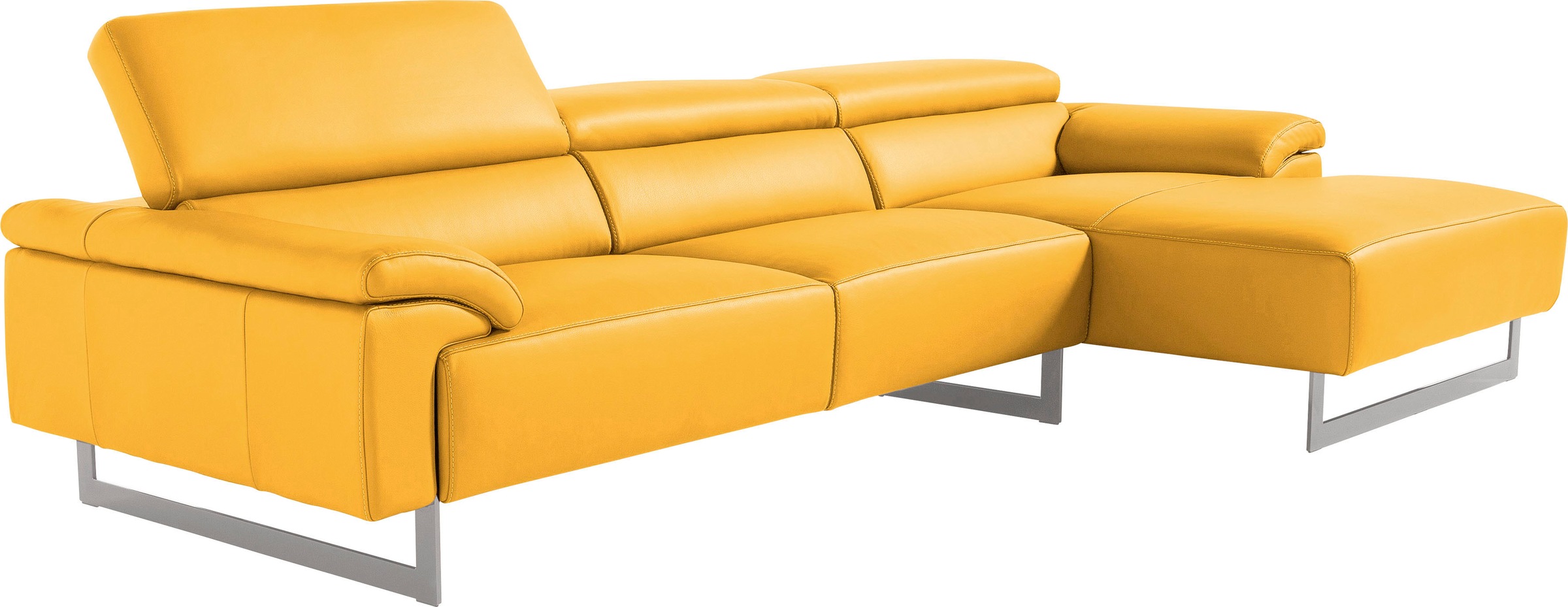 Egoitaliano Ecksofa »Malika, edel und bequem, Designsofa mit hochwertigen B günstig online kaufen