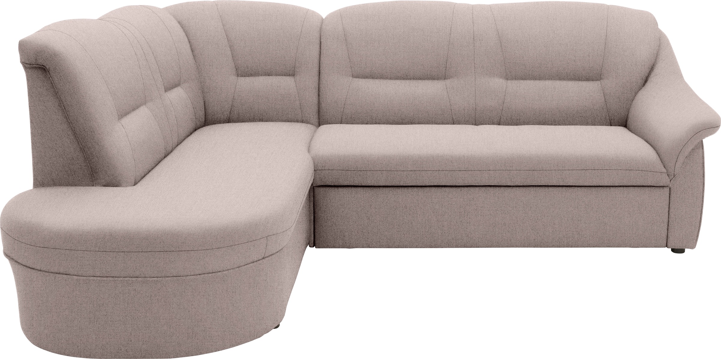 DOMO collection Ecksofa »Faenza für kleine Räume, Stellmaße 232,176cm, komf günstig online kaufen