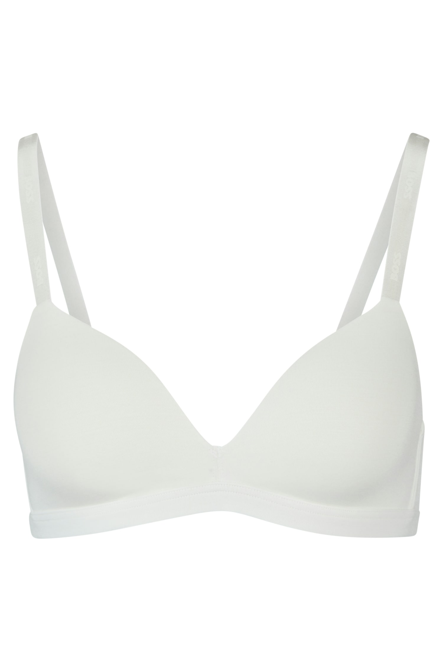BOSS Triangel-BH »TRIANGLE PADDED CI«, mit BOSS Schriftzug auf den Trägern