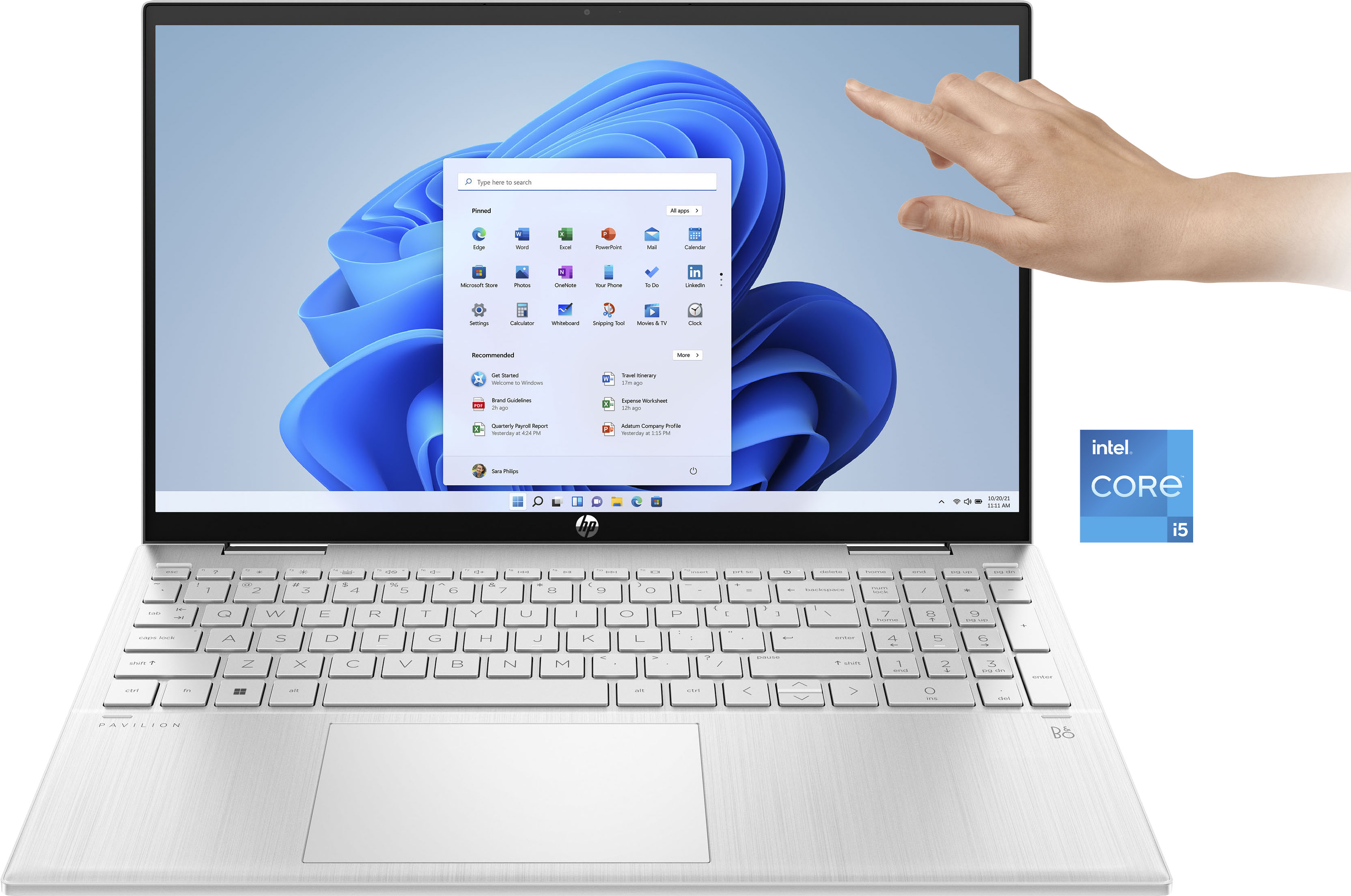 Convertible Notebook »15-er1254ng«, 39,6 cm, / 15,6 Zoll, Intel, Core i5, Iris Xe...