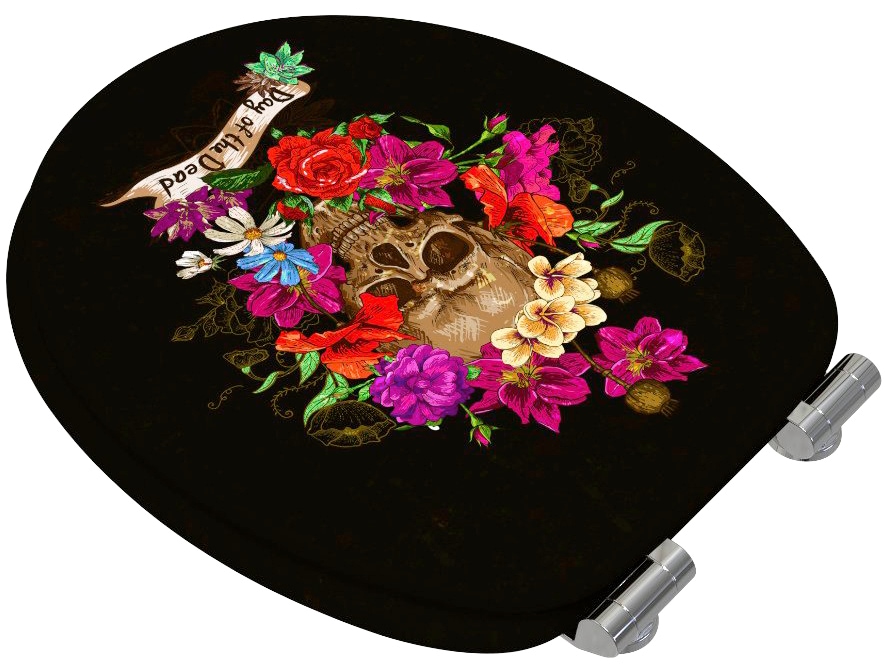 Sanilo WC-Sitz »Day of the Dead« mit Absenkautomatik