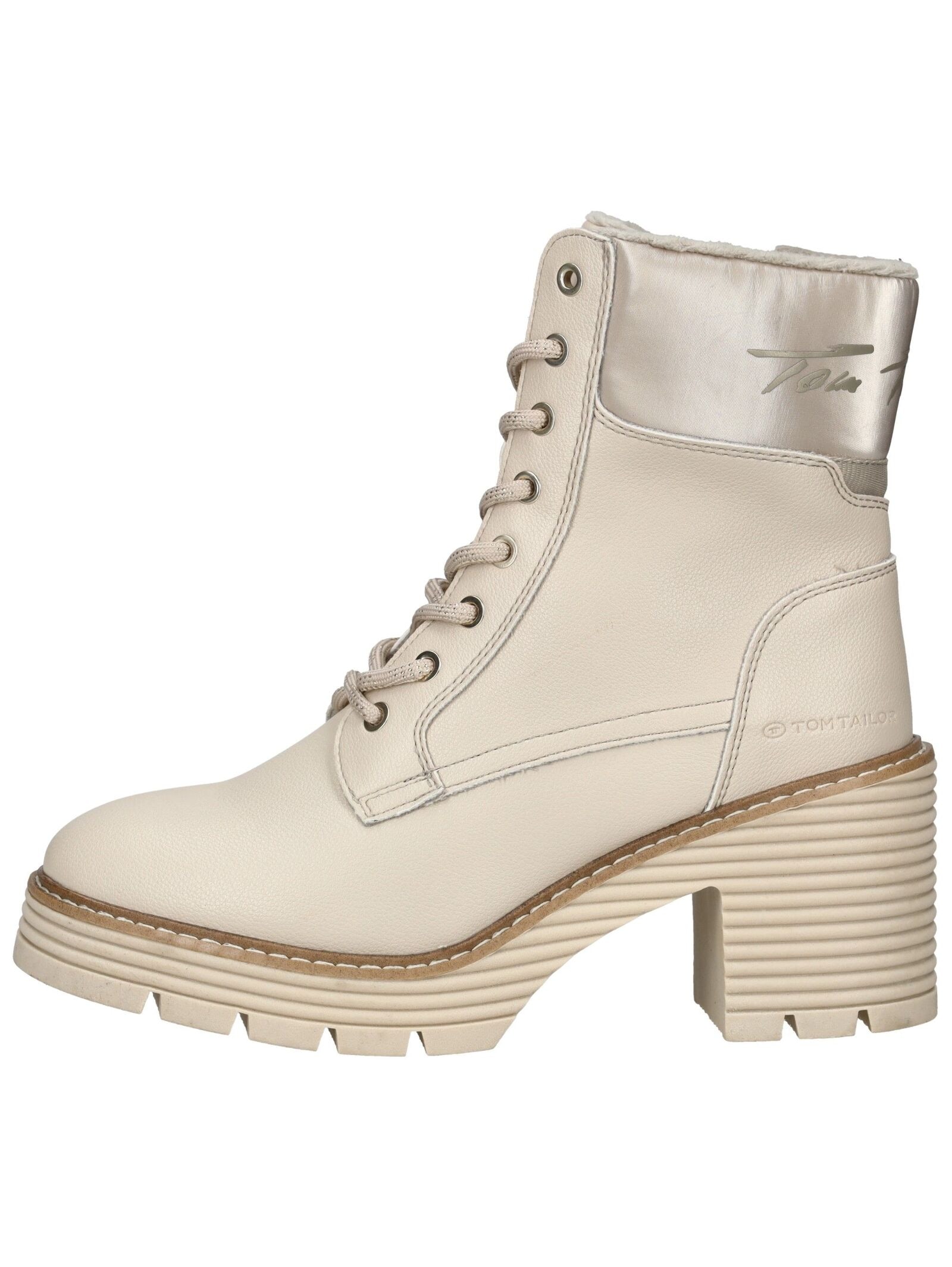 TOM TAILOR Stiefelette »Tom Tailor Stiefelette Lederimitat/Textil«