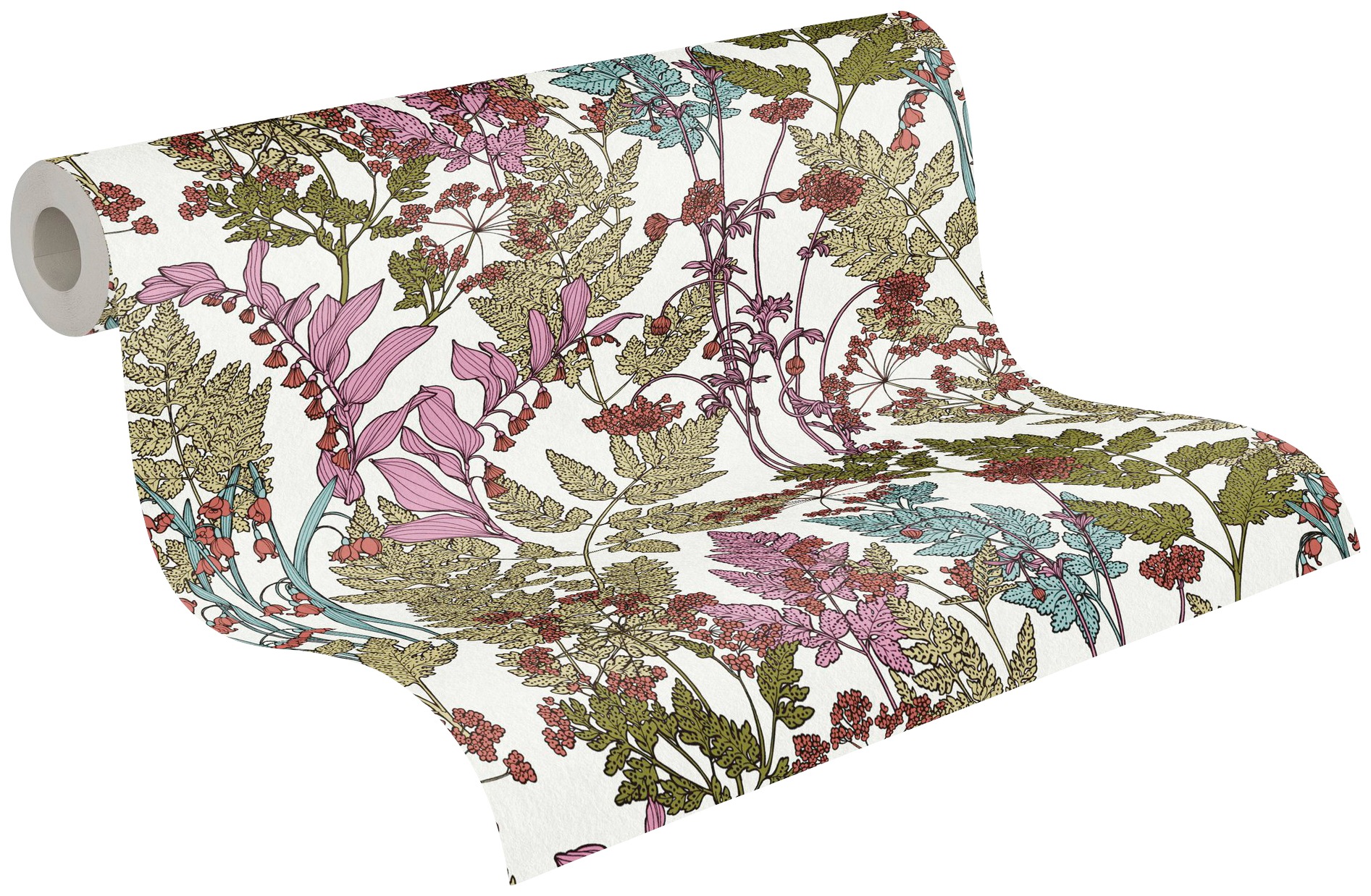 Architects Paper Vliestapete »Floral Impression«, floral-botanisch-Wald, Tapete Blumen Tapeten Wohnzimmer Schlafzimmer Küche modern Design Büro