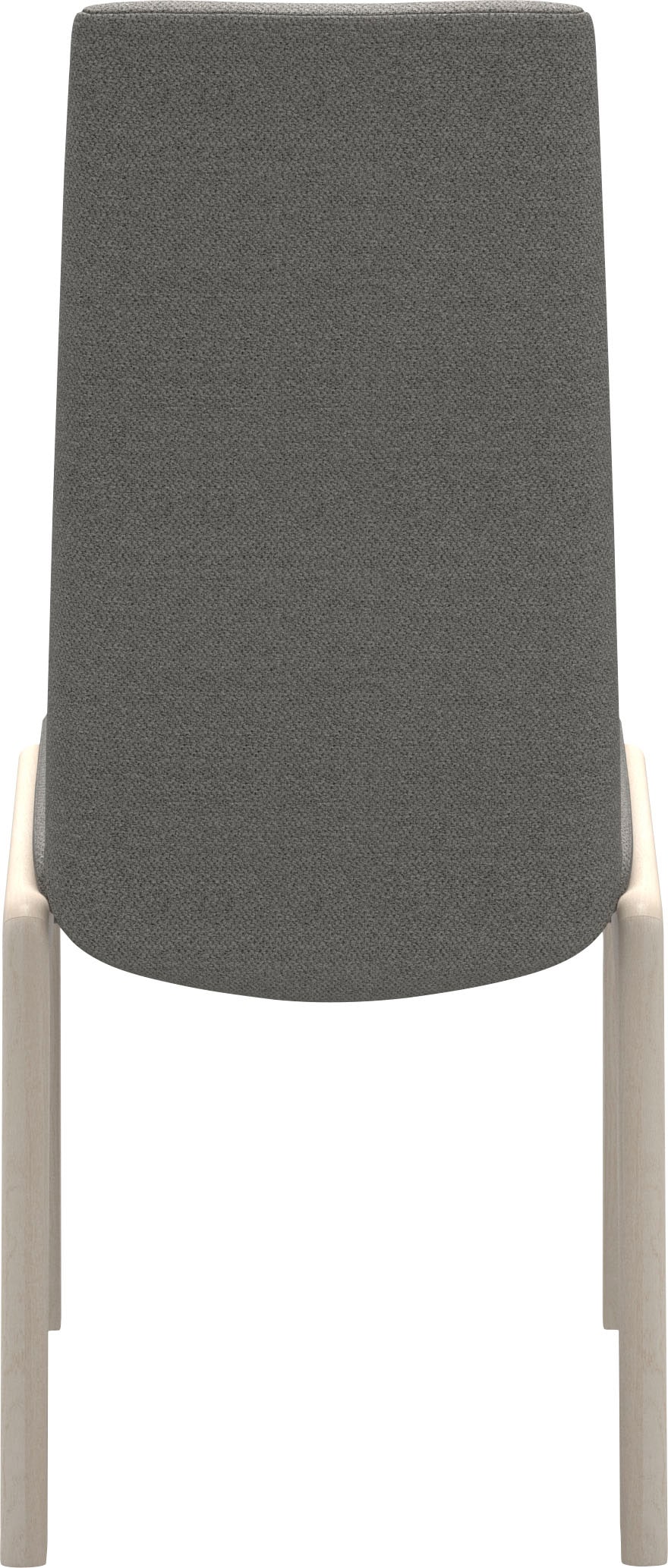 Stressless® Polsterstuhl »Laurel«, ROHLEDER Stoff Q2 FARON, High Back, Größe M, mit abgerundeten Beinen in Eiche gekalkt