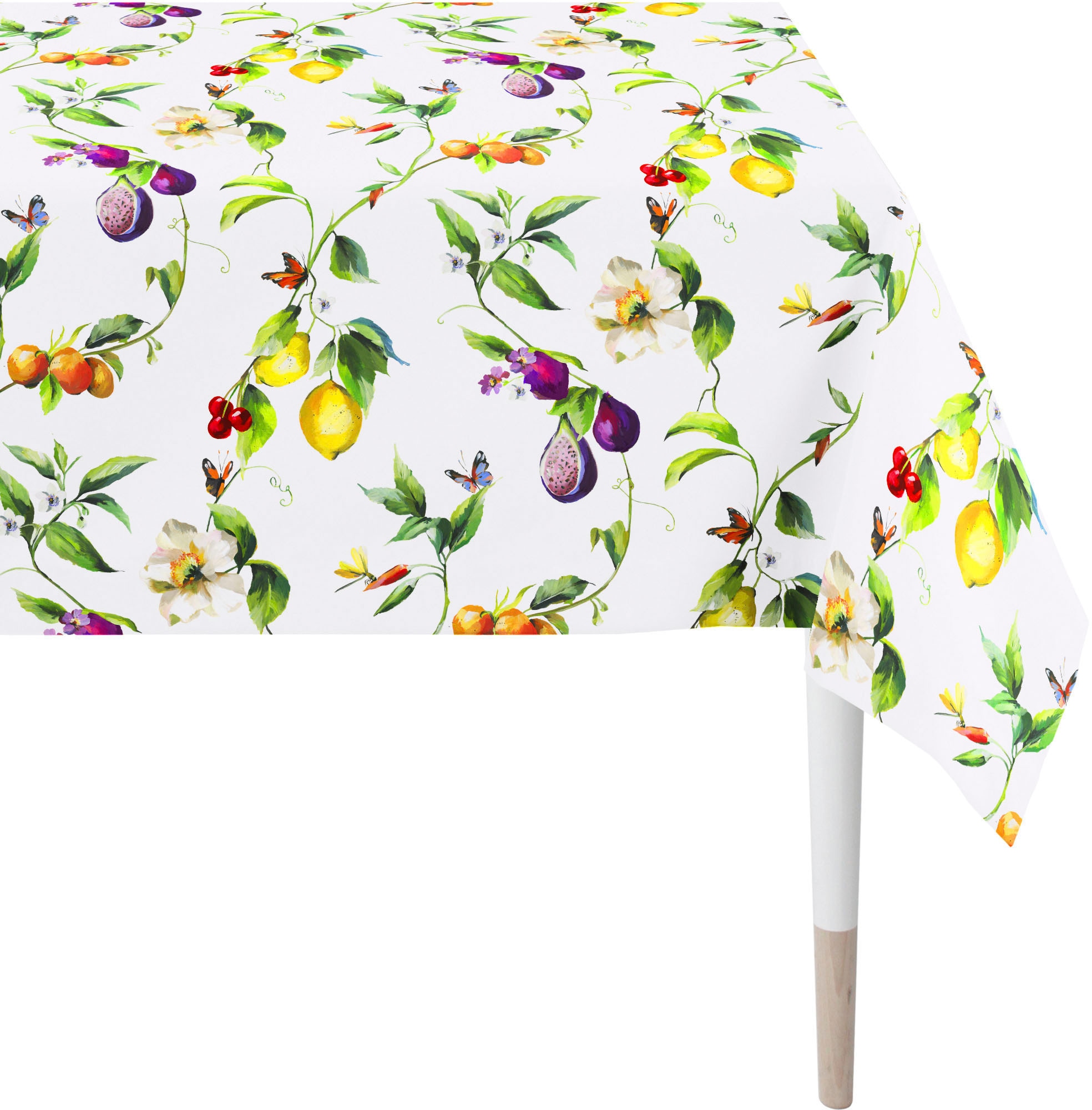 APELT Tischdecke »6851 SUMMERTIME, Sommerdeko, Sommer«, (1 St.), mit Blüten günstig online kaufen