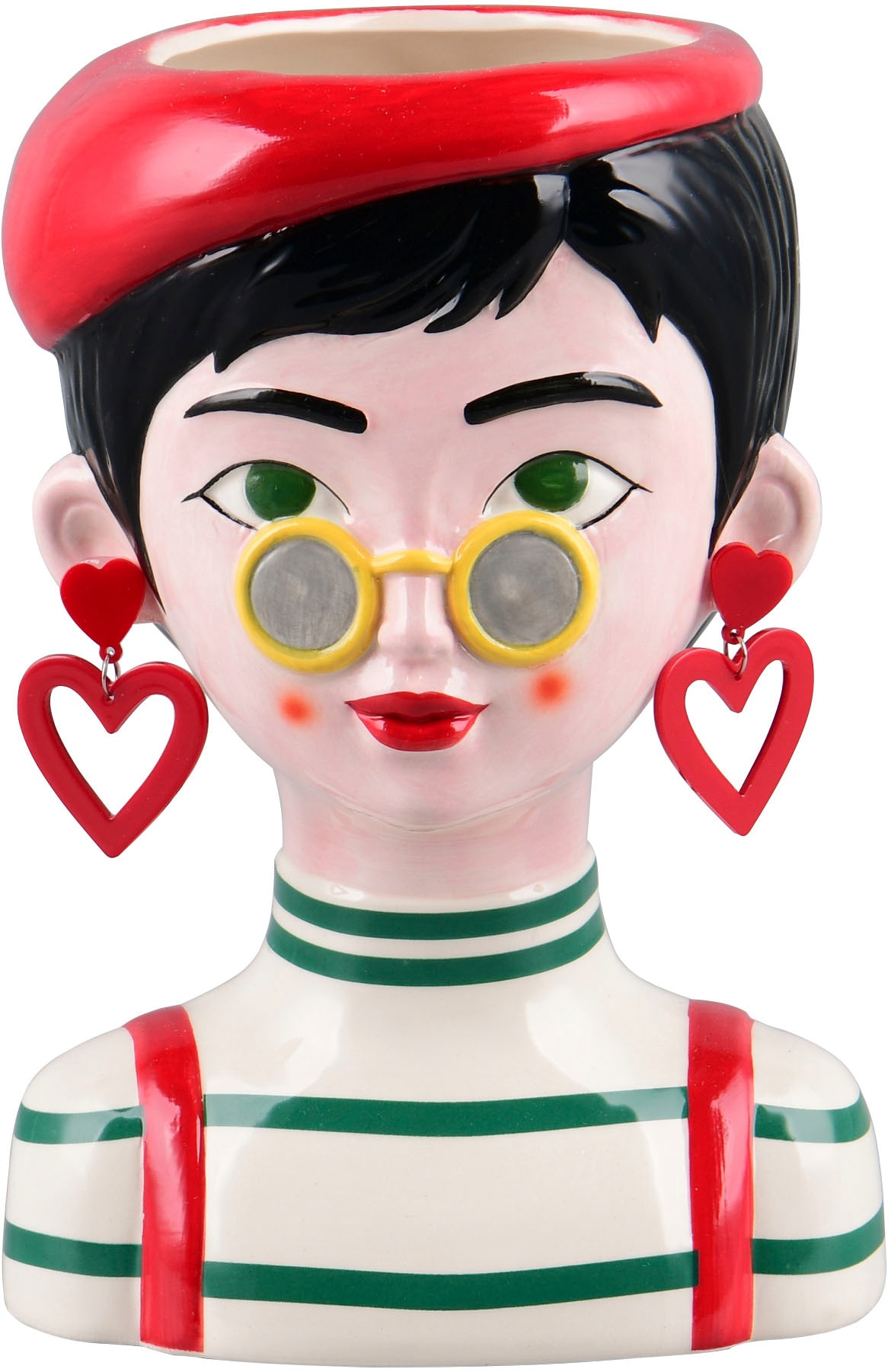 MIRRORS AND MORE Dekovase »MARGA« Bunte Dekovase in auffälliger Form günstig online kaufen