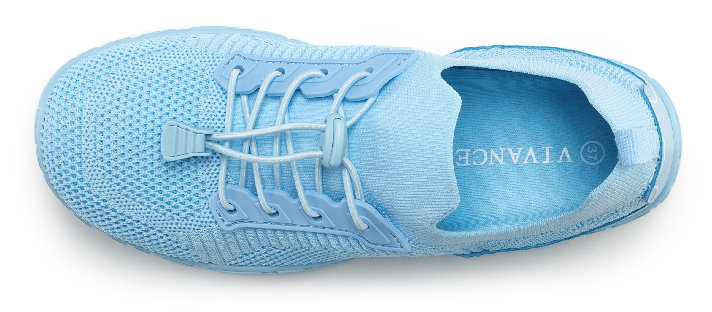 Vivance Sneaker »Halbschuh, Freizeitschuh«  mit Kordelzug und elastischen Schnürbändern VEGAN