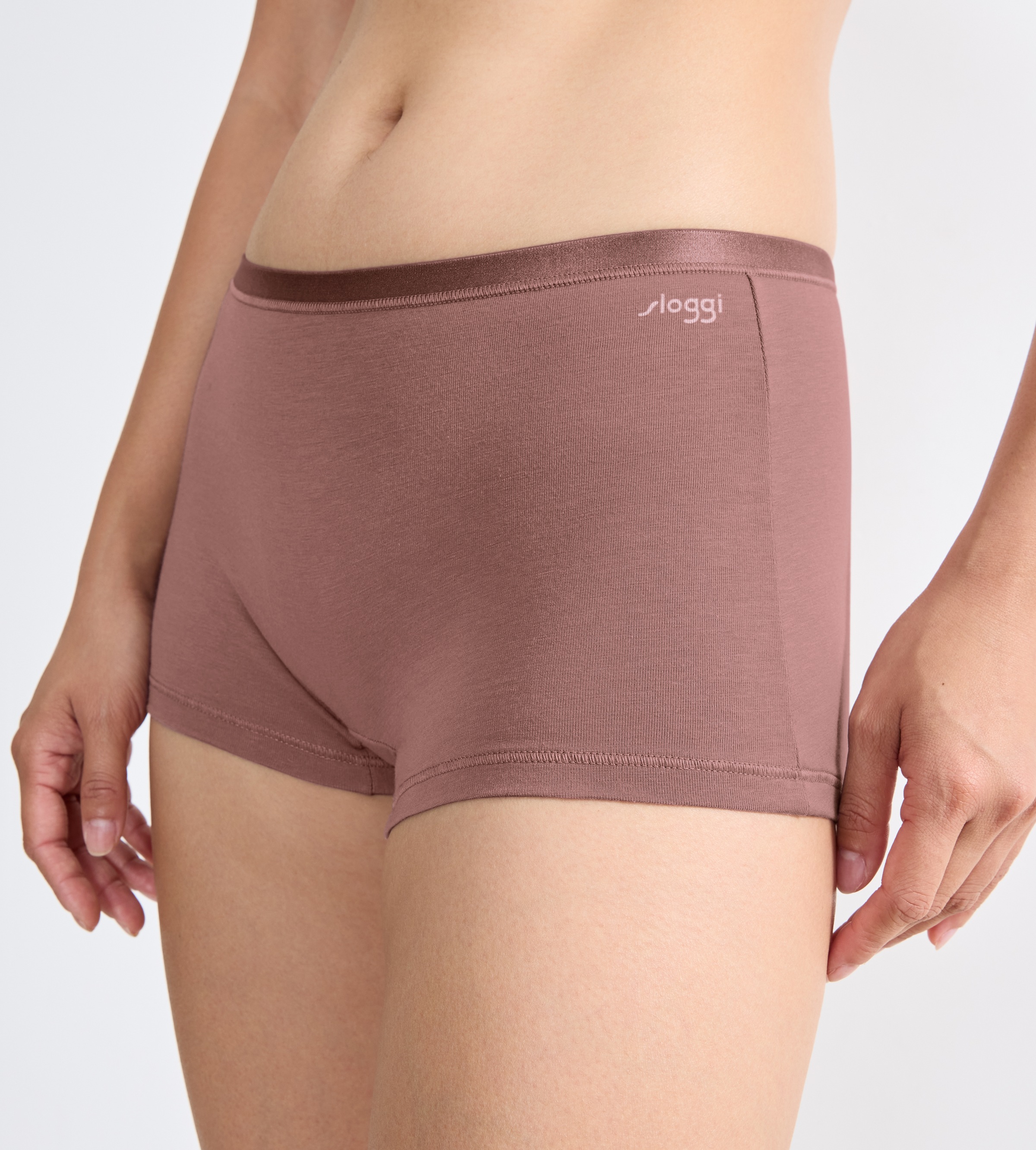 sloggi Slip »GO Daily Cotton Short 3P«, (3er Pack), glanzeffekt Details