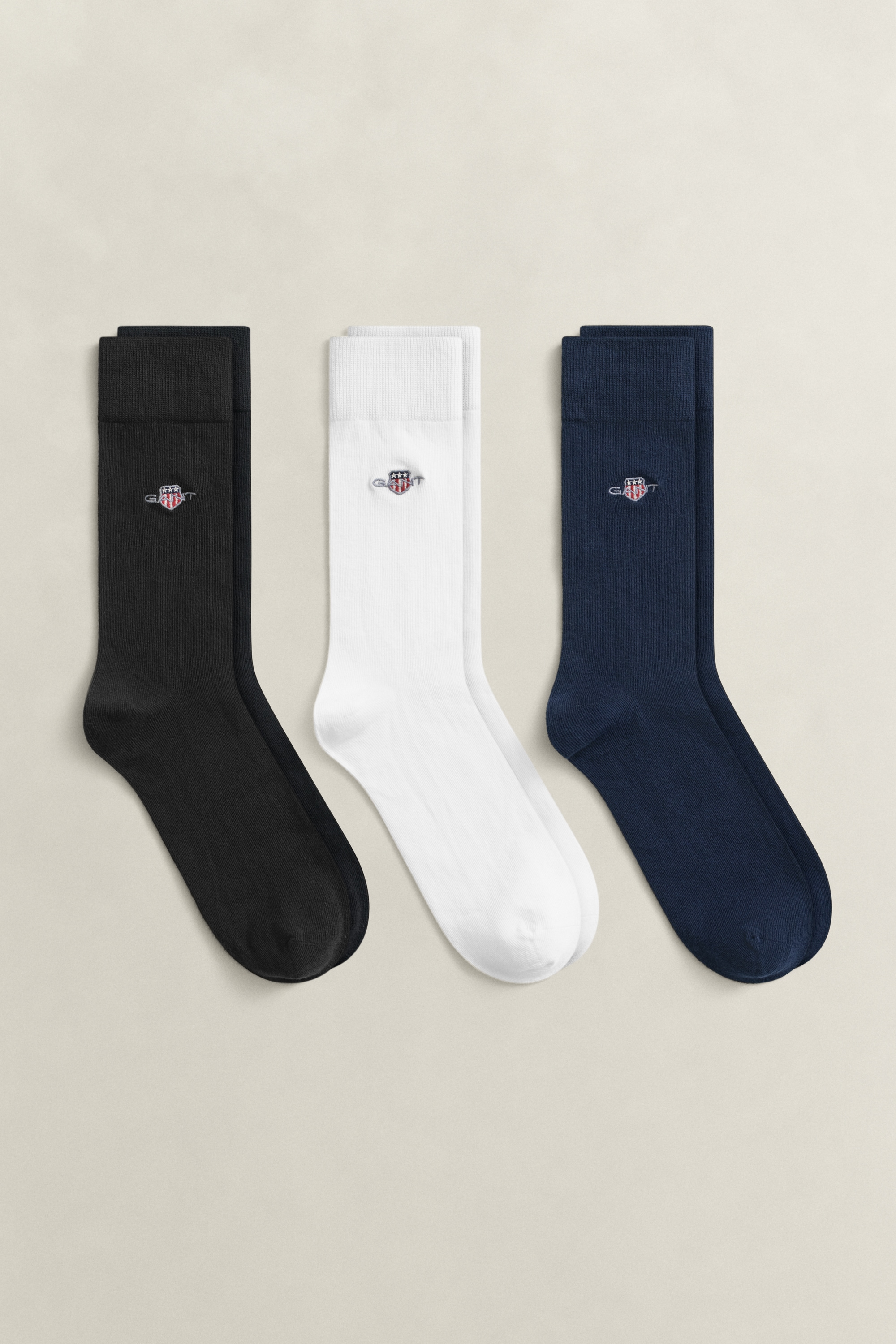Gant Freizeitsocken »SHIELD SOCKS 3-PACK« Packung, 3 Paar tlg.