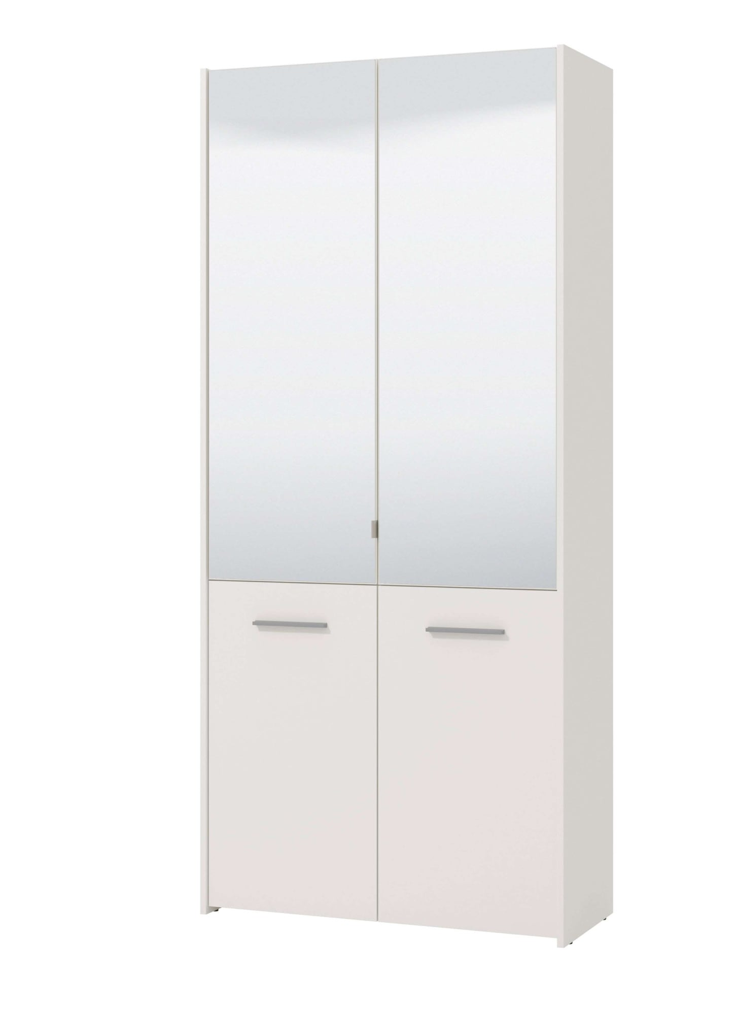 INOSIGN Schuhschrank »Menorca Schuhkommode, Lagerschrank, Schuhregal, Breite 90 cm«, mit vier Türen, in modernen und eleganten Farben, mit zwei Spiegeln