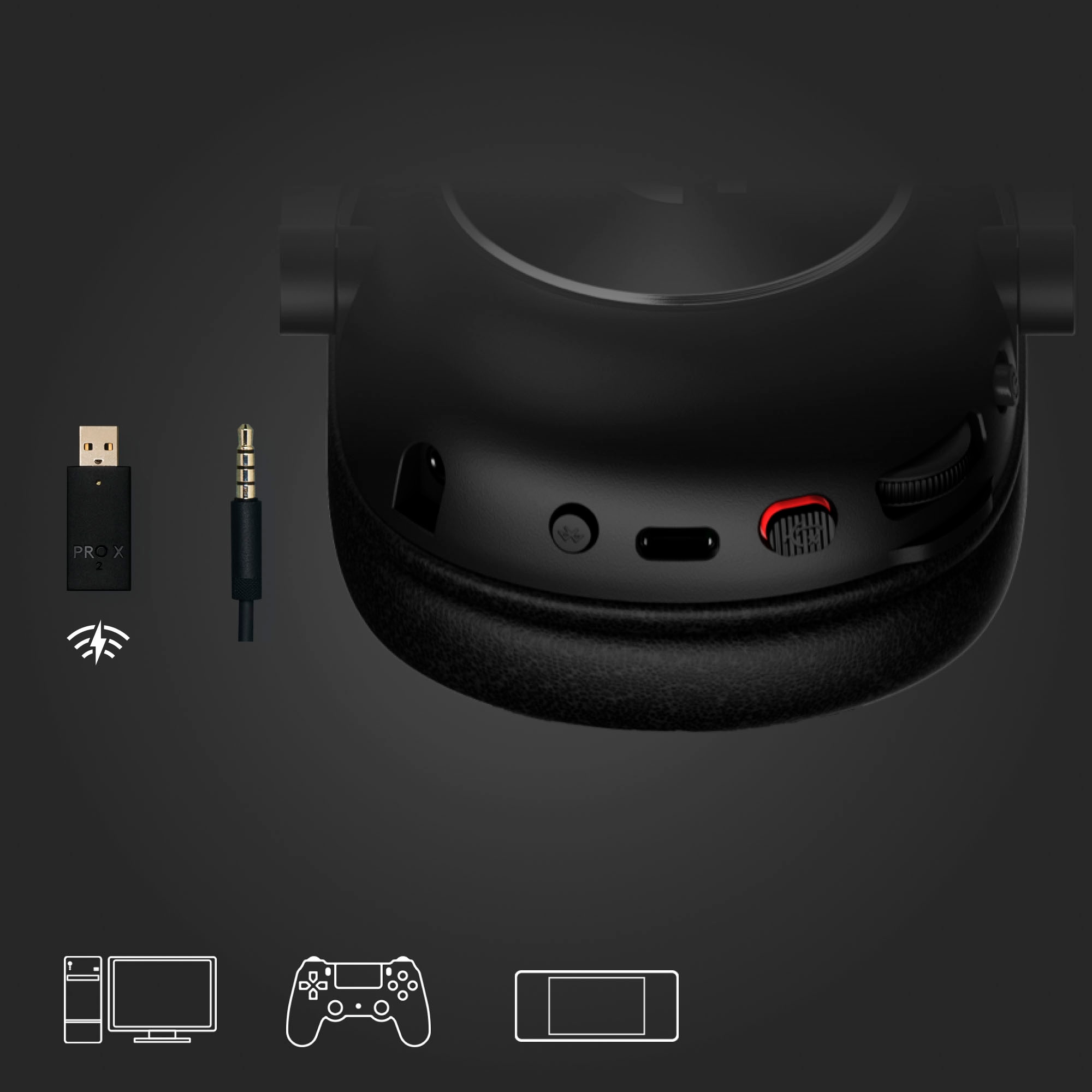 Logitech Kopfhörer »PRO X 2 LIGHTSPEED Headset«, Bluetooth