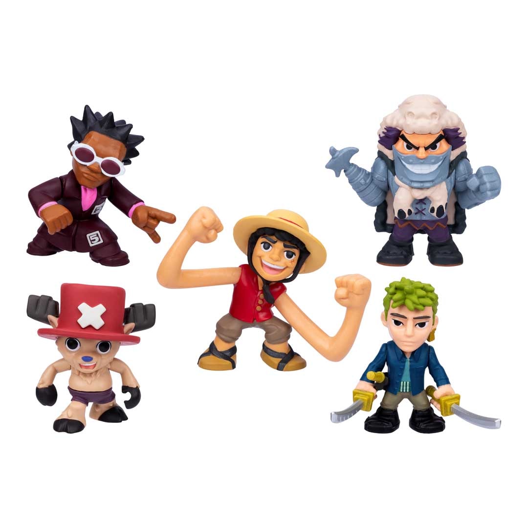 Moose Actionfigur »ONE PIECE, Mini Action-Figuren, Serie 1 (5er-Pack)«