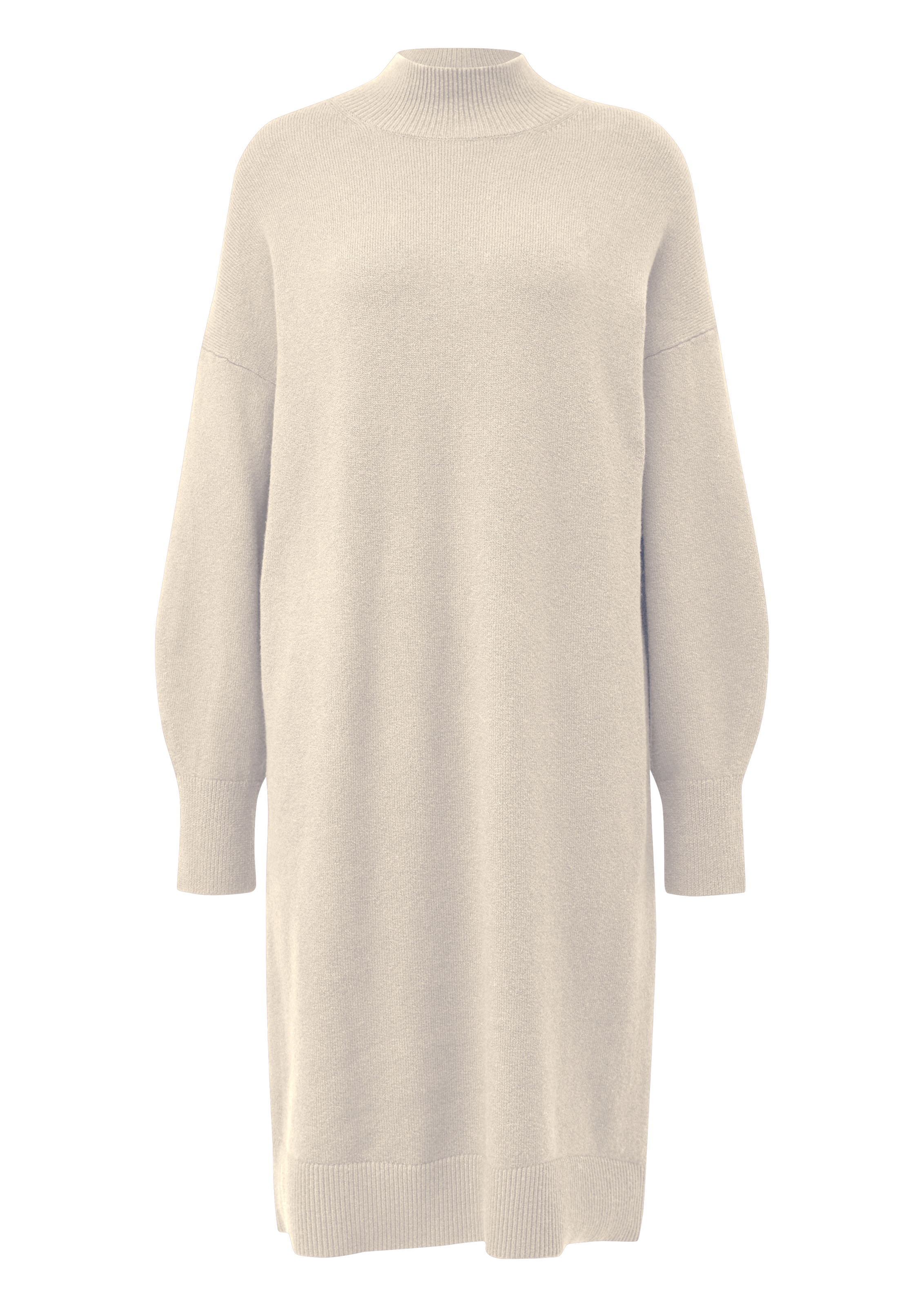 s.Oliver Strickkleid, in 3/4 Länge - mit Stehkragen