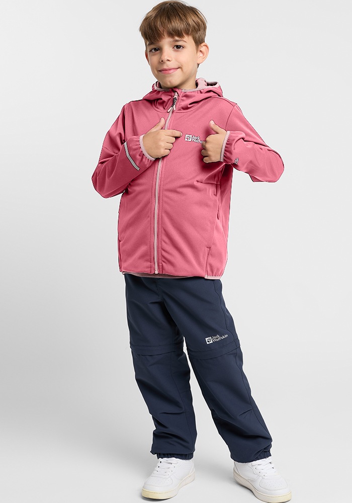 Jack Wolfskin Outdoorjacke »FELDBERG HOODED JKT K«, mit Kapuze
