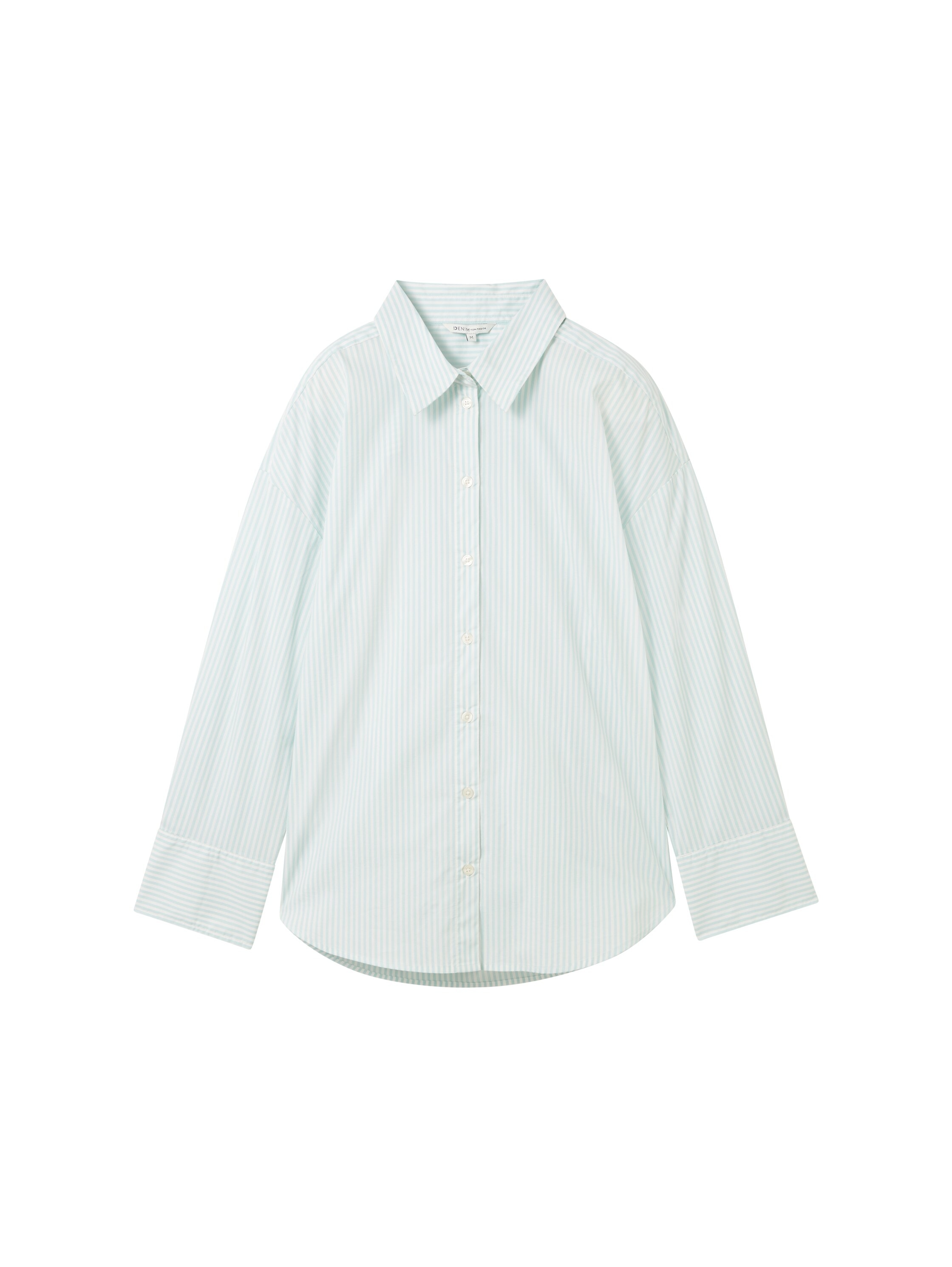 TOM TAILOR Denim Hemdbluse, im Streifendesign und mit Stretch