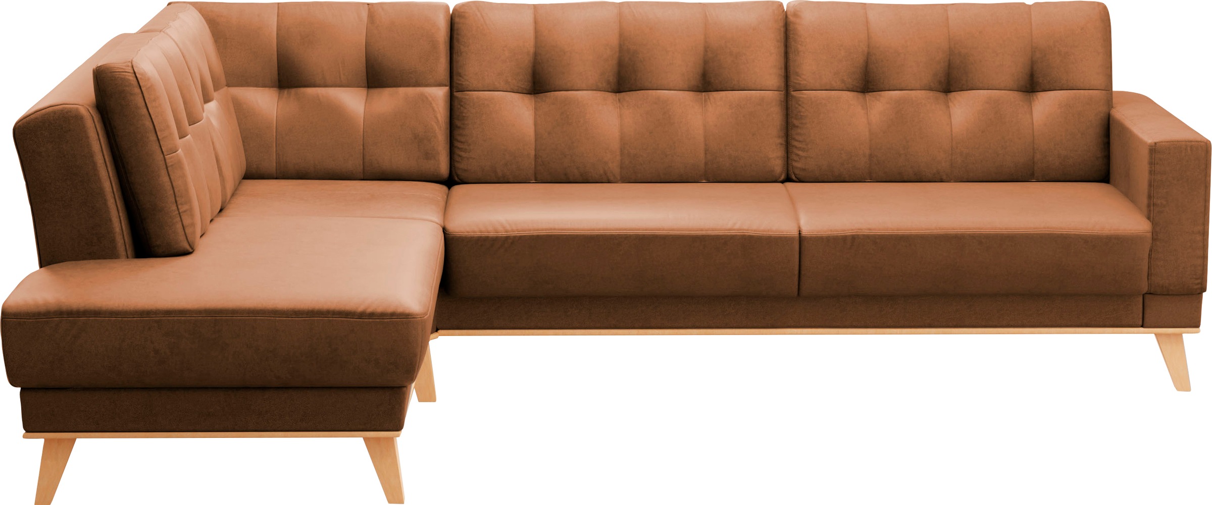 sit&more Ecksofa »Lavida L-Form« wahlweise mit Kippfunktion und Bettkasten günstig online kaufen
