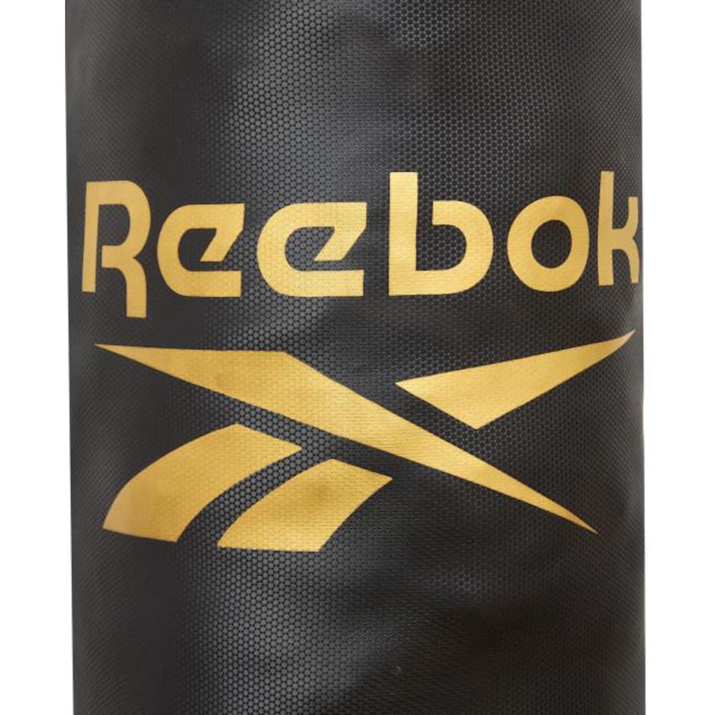 Reebok Boxsack »Combat 4ft schwarz/goldfarben«