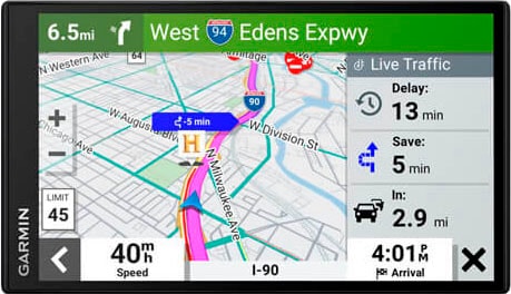 Garmin Navigationsgerät »DriveSmart™ 76 mit Amazon Alexa EU, MT-S«, (Karten-Updates)