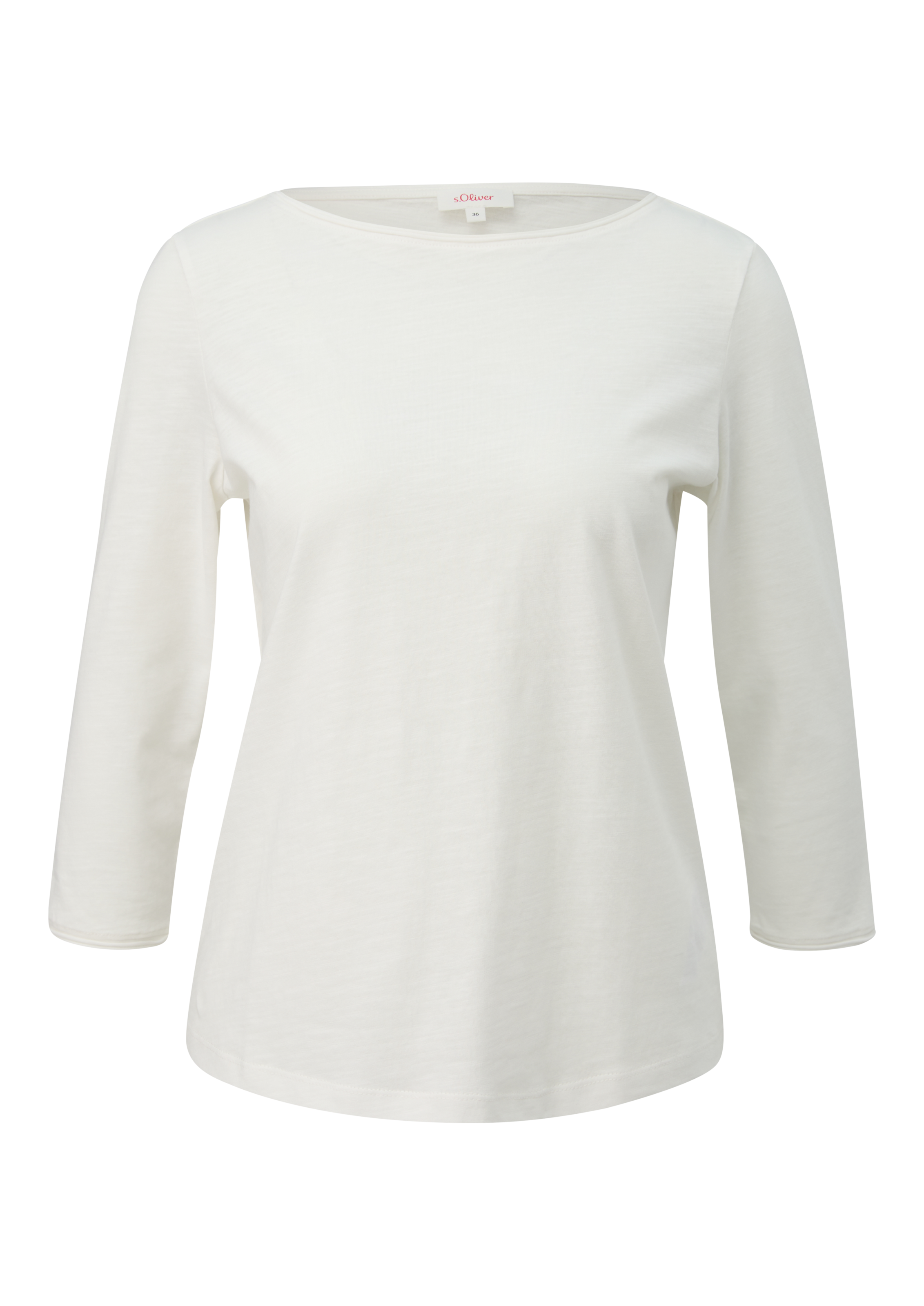s.Oliver Langarmshirt, aus Flammgarn