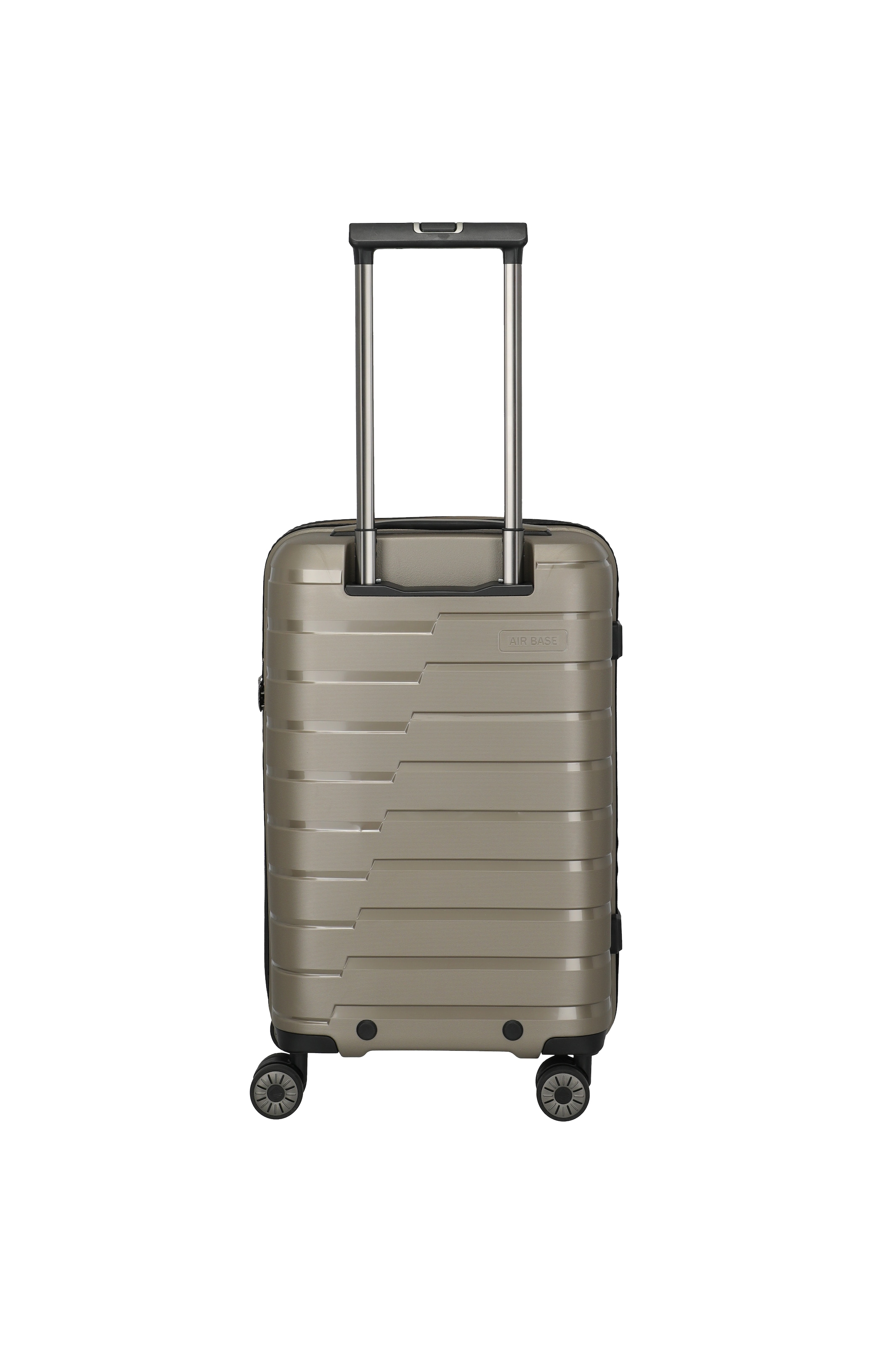 travelite Trolley »AIR BASE Reisekoffer Hartschale« 35 l 4 Rollen kratzresistenter Oberfläche und cleverer Innenaufteilung
