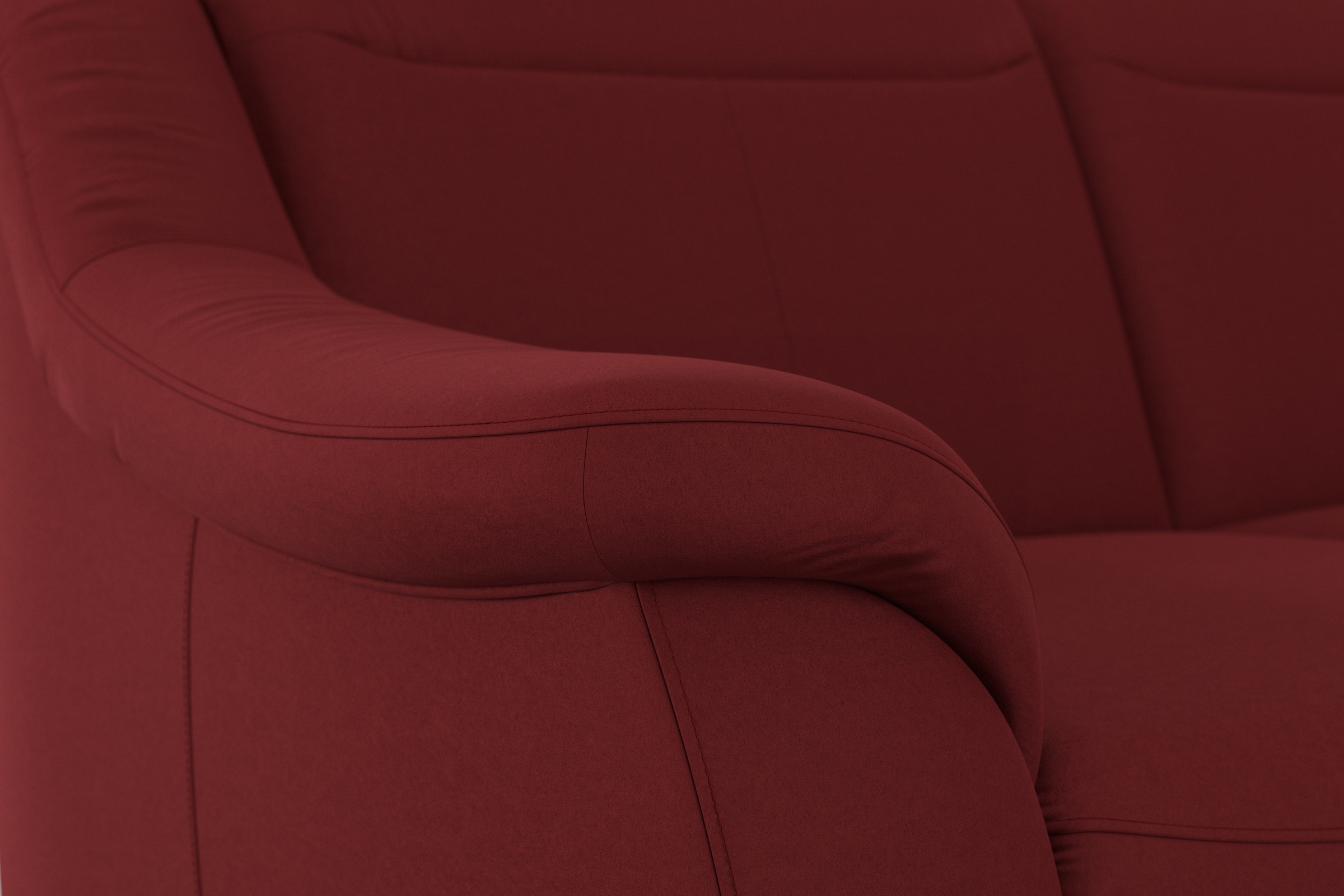 Home affaire Ecksofa »Caldera L-Form«, Federkern, wahlweise mit Kopfteilverstellung, Bettfunktion, Bettkasten