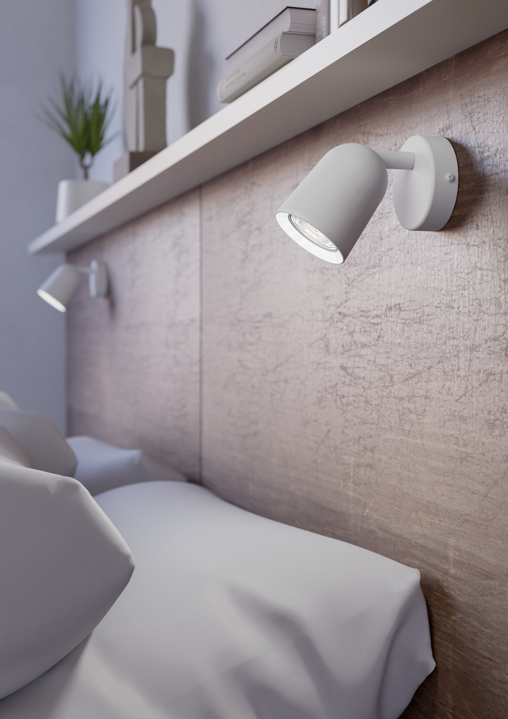 EGLO Deckenleuchte »CAMALDOLI Spotlampe - Stahl - GU10 - 1X5W - IP20« GU10 günstig online kaufen