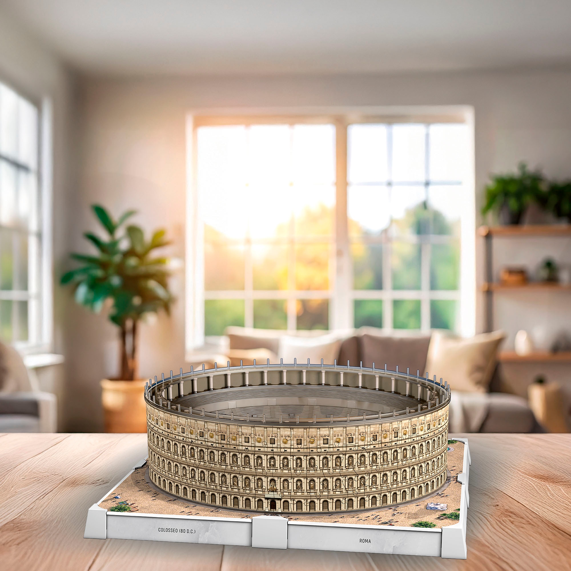 Ravensburger 3D-Puzzle »Iconics: Kolosseum Rom - mit Licht«, Made in Europe