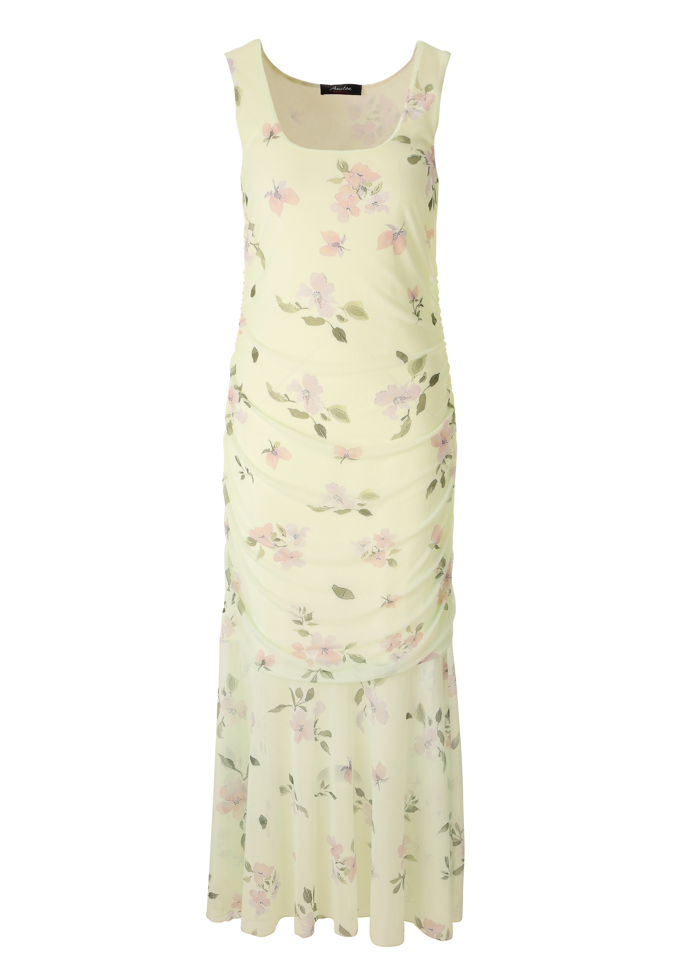 Aniston CASUAL Sommerkleid mit pastellfarbenem Blumendruck - NEUE KOLLEKTION