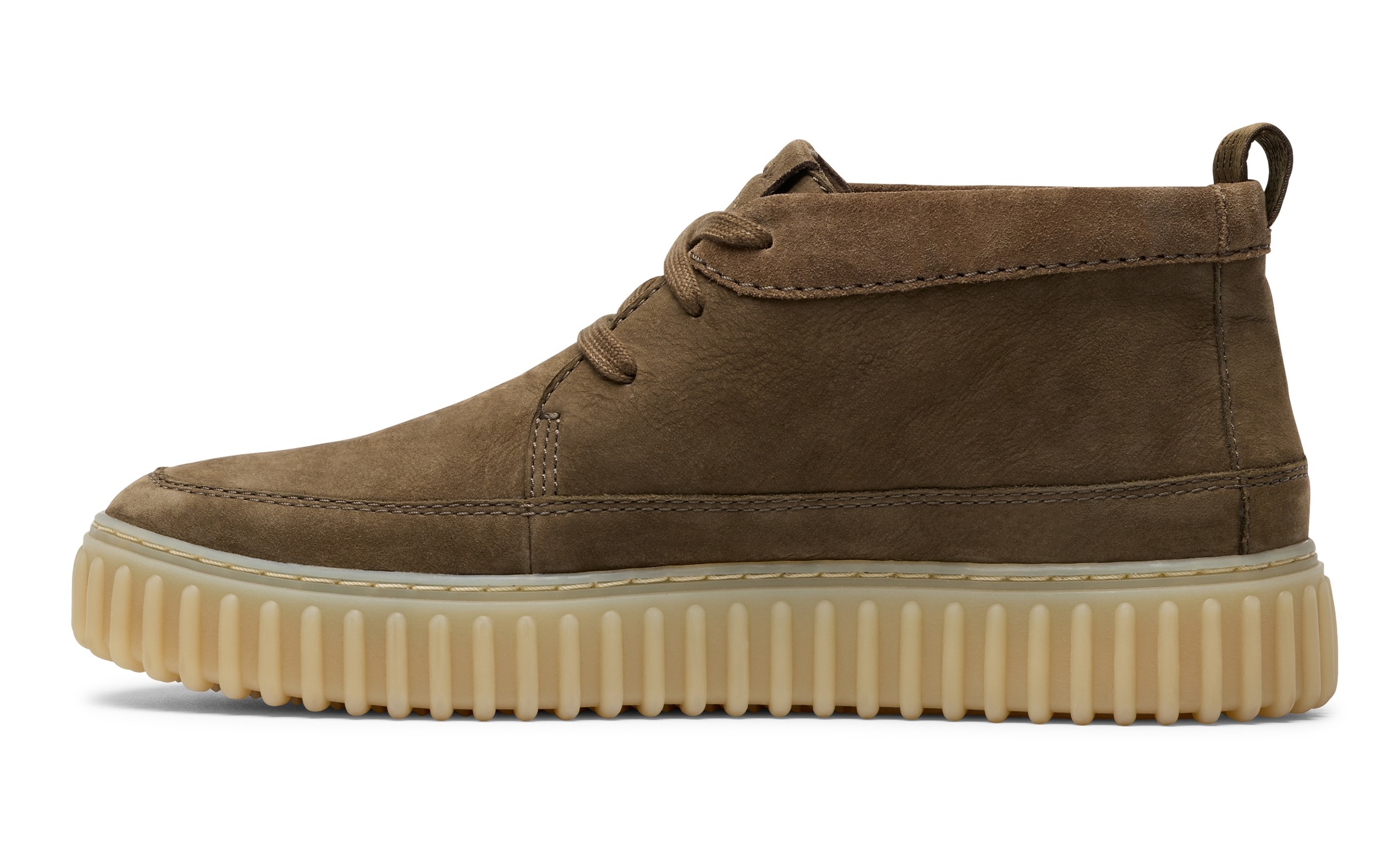 Clarks Sneaker »Torhill Lace Hi«, Desert Boots, Schnürboots mit Wechselfußbett