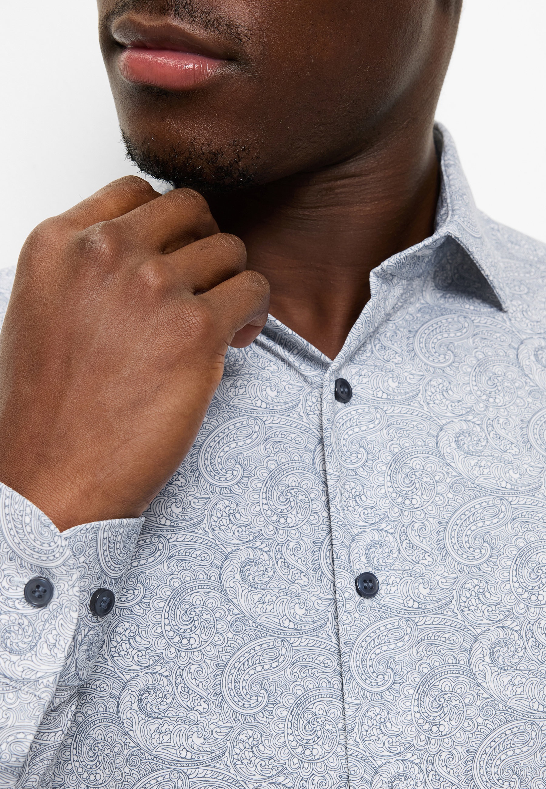 OLYMP Businesshemd »OLYMP Level Five 24/Seven, body fit, Modern Kent«