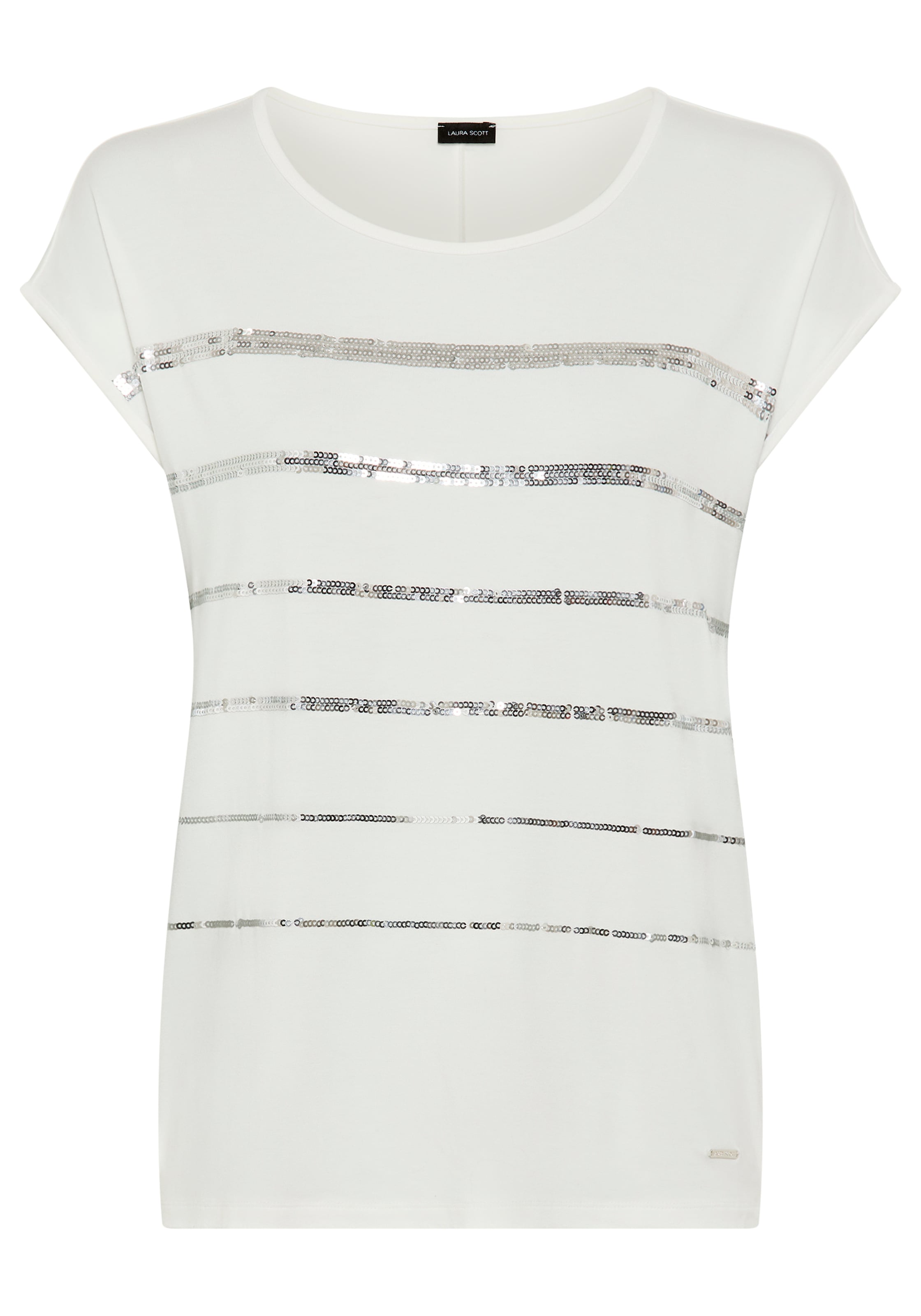 Laura Scott T-Shirt, ärmellos, hüftlang, mit glitzernden Pailletten - NEUE FARBEN