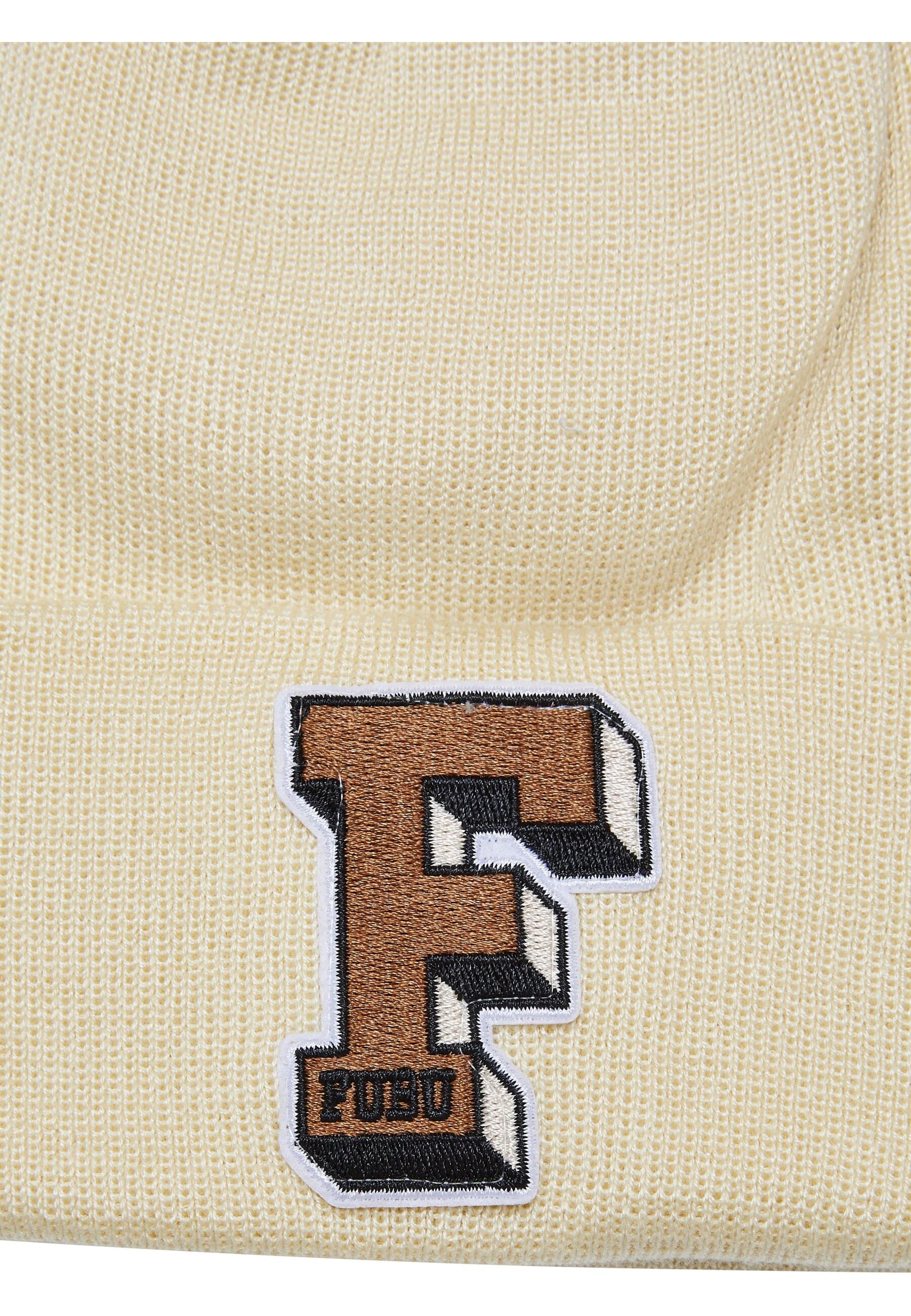 Fubu Beanie »Fubu Accessoires FA224-001-2 COLLEGE BEANIE CREME/BROWN« 1 Stk.