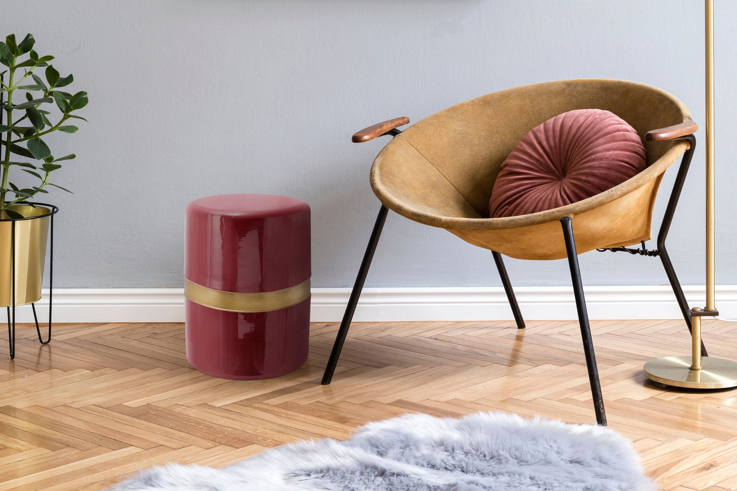 Kayoom Beistelltisch »Art Deco 475, Abstelltisch aus Metall,funktional und günstig online kaufen