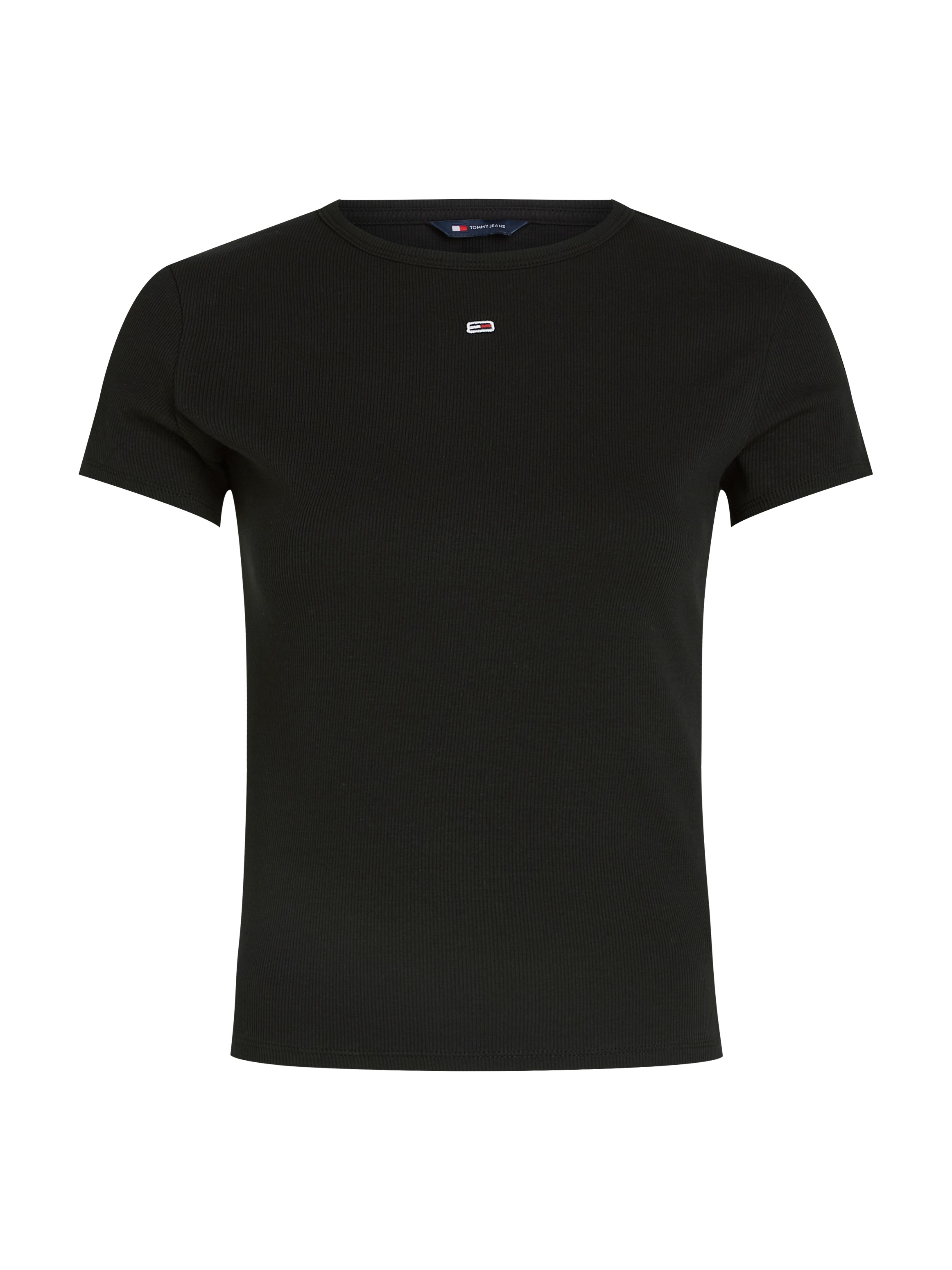 Tommy Jeans Kurzarmshirt »TJW 2PACK SLIM ESSENTIAL RIB SS« Packung, 2er-Pack, 2 Stk. mit gerippter Struktur, Rundhals