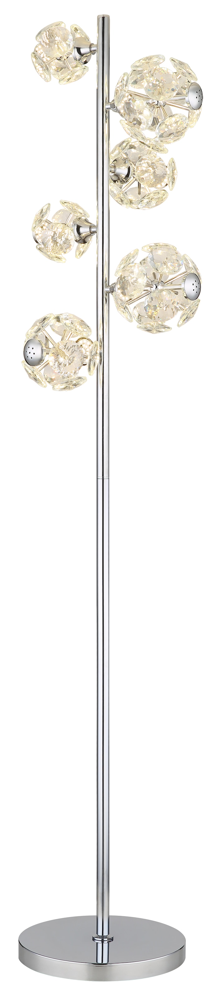 GLOBO LIGHTING LED Stehlampe »VIRINA«, Leuchtmittel LED-Modul   LED fest in günstig online kaufen