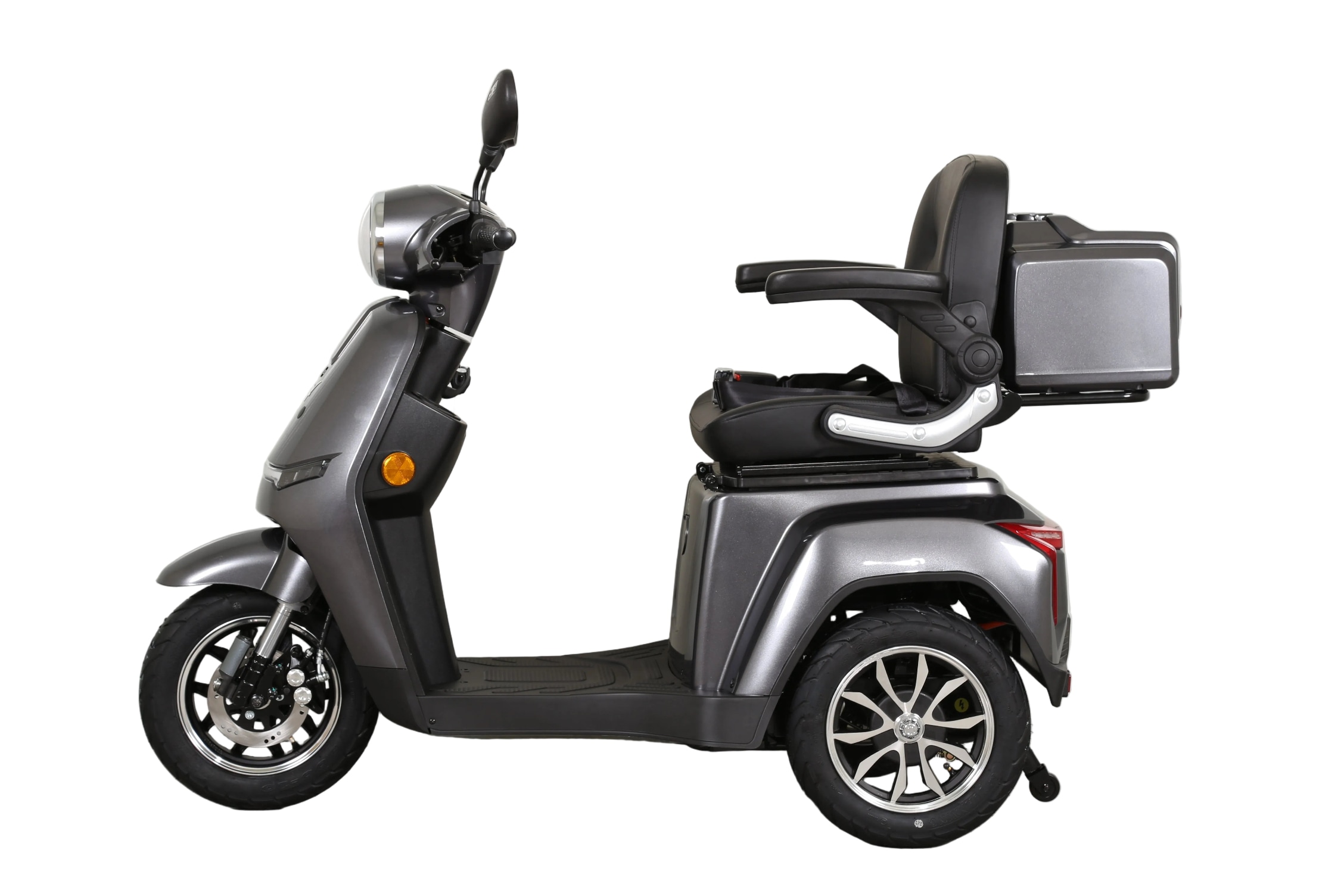 Aktiv mobil Elektromobil »AM E-Rider 1000, 25 km/h mit Topcase« 1.000 W 25 km/h Topcase mit Fassungsvermögen von ca. 25 l, Staufach mit ca. 19 l