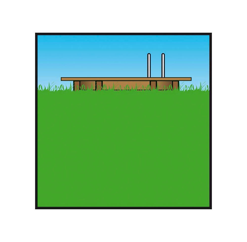 Ubbink Ovalpool »Sunwater«, (Komplett-Set, 11 tlg.), 300 x 490 x 120 cm, Holzpool komplett mit Filteranlage