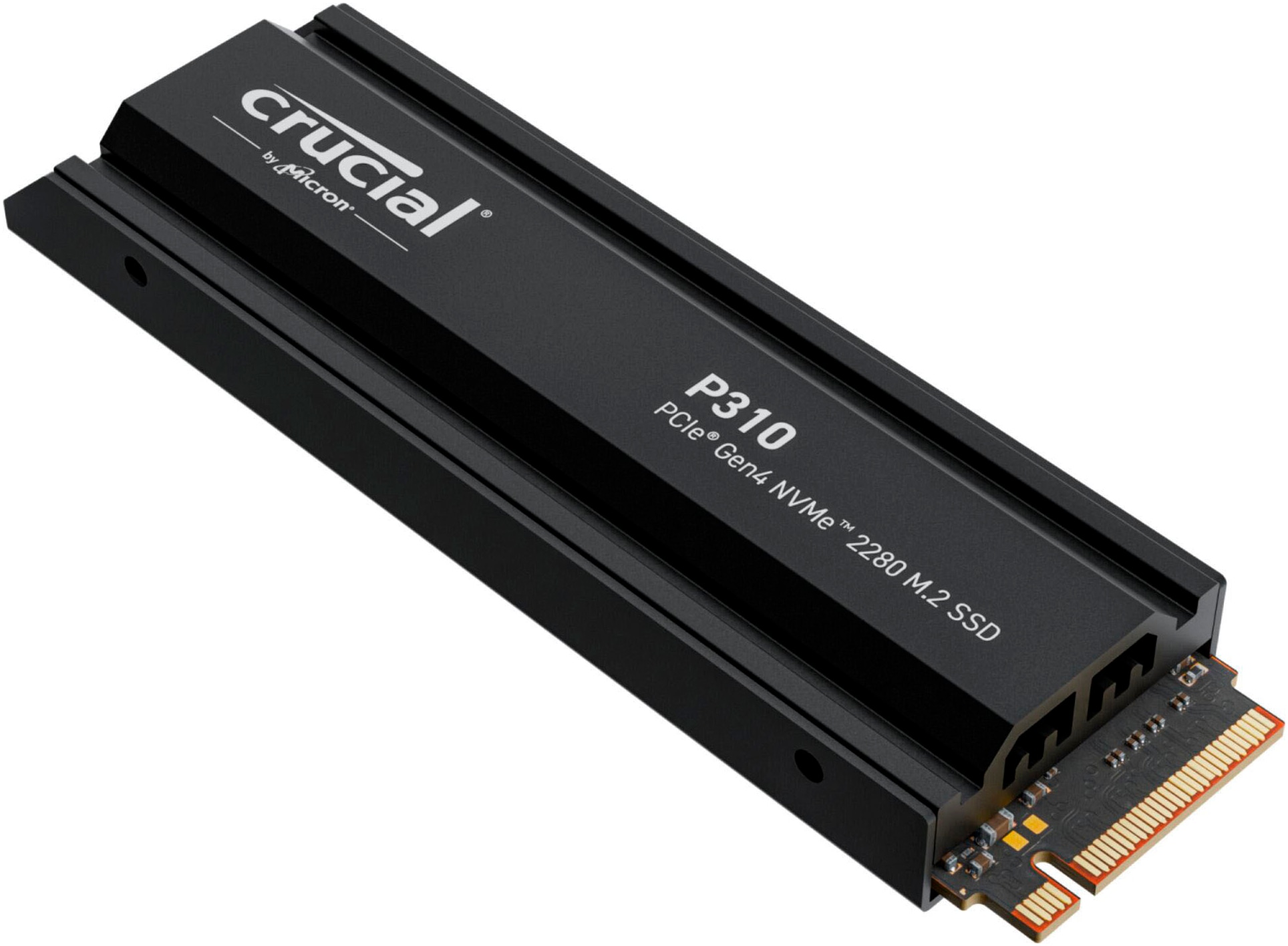 Crucial SSD-Festplatte »P310 Gen4 2280 1TB mit Heatsink« 1000 GB Anschluss M.2 (2880)