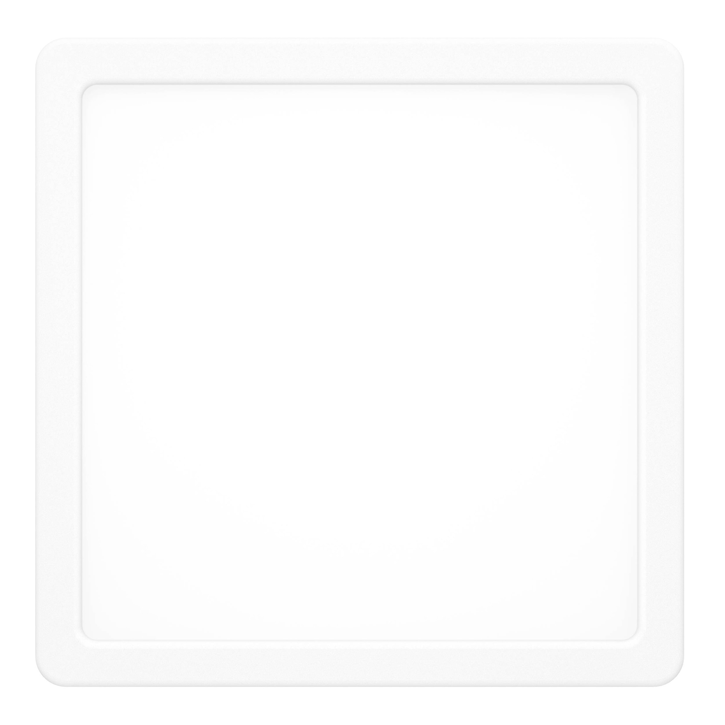 EGLO Aufbauleuchte »Fueva 6-Z Deckenlampe, ZigBee, App und Sprachsteuerung, Badlampe, IP44« LED-Modul 1 Stk. Kaltweiß | RGB Aufbauleuchte - L22 x B22 x H2,5 cm - weiß - 10,5W inkl.