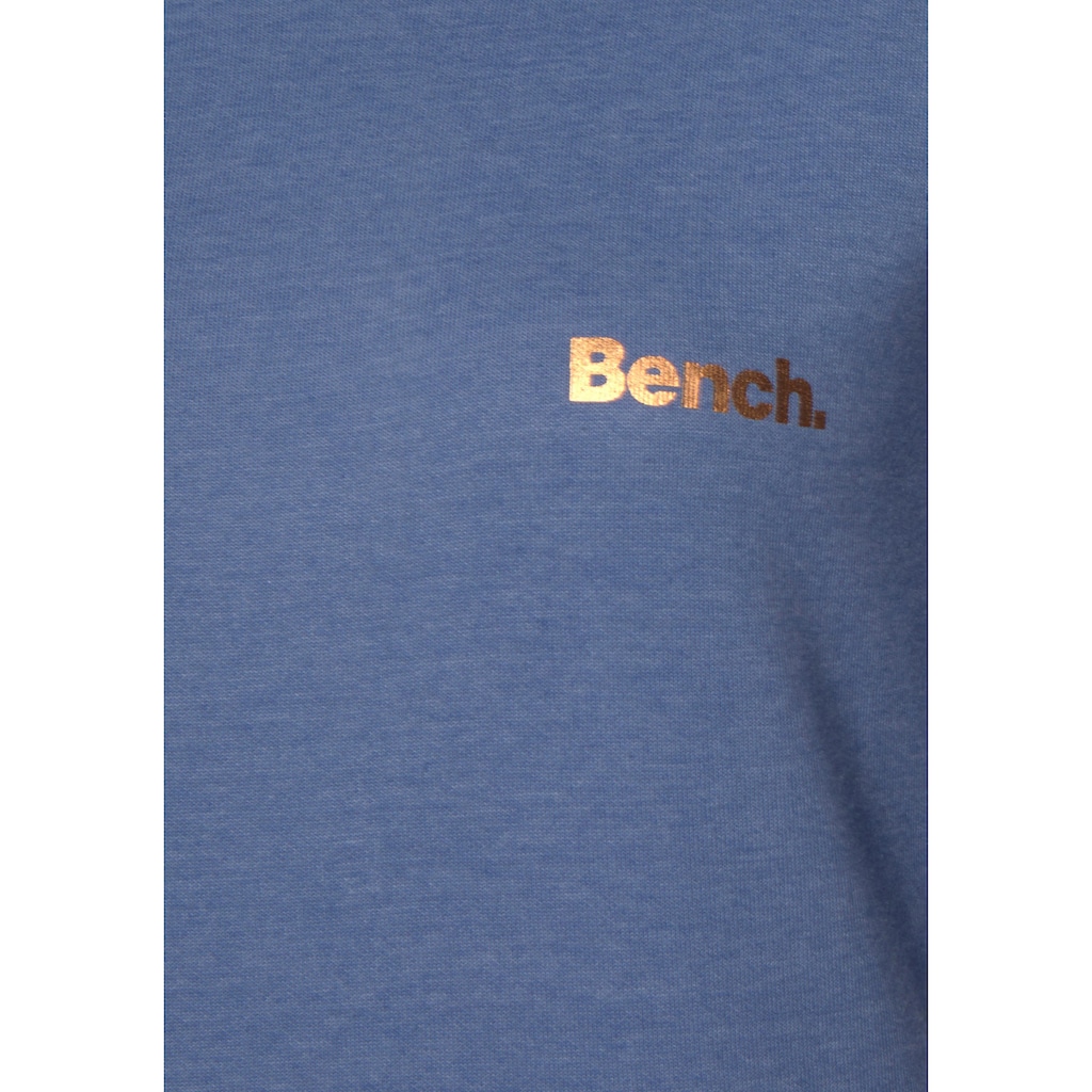 Bench. Loungewear Longsweatshirt »mit Stehkragen in Layeroptik«
