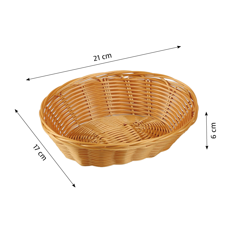 KESPER® Brotkorb »Korb aus Kunststoff (PE) 10er Set«, (Set, 10 tlg.)