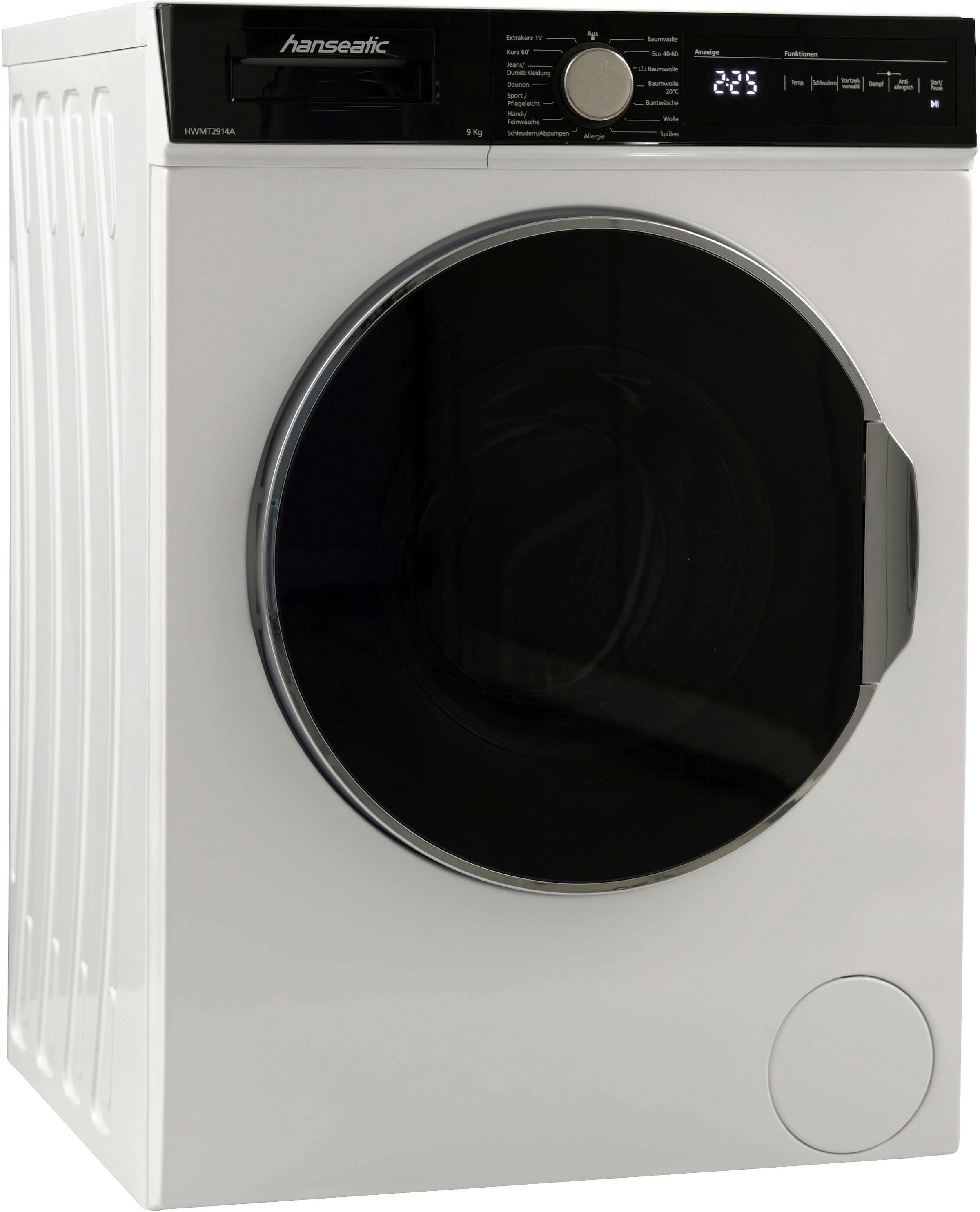 Hanseatic Waschmaschine »HWMT2914A«, 9 kg, 1400 U/min