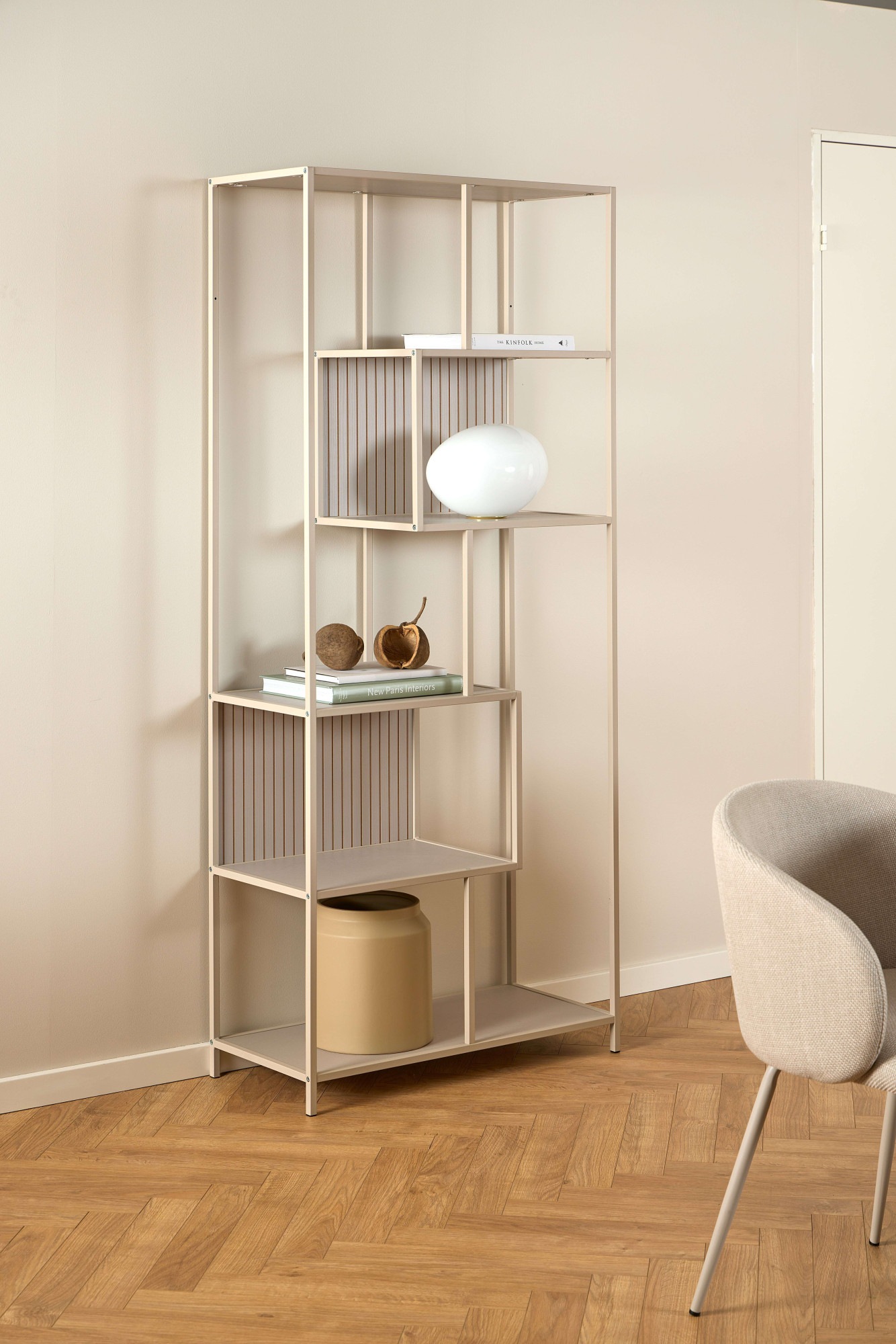 ACTONA GROUP Bücherregal »Seaford, Regal, Standregal, Raumteiler«, Regal, g günstig online kaufen