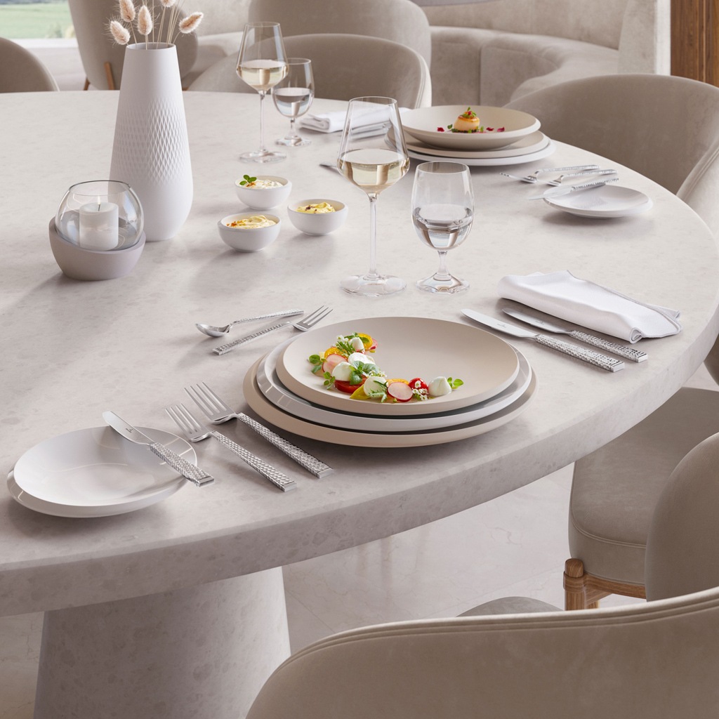 Villeroy & Boch Brotteller »Brotteller NewMoon ø 16 cm 6er Set weiß« günstig online kaufen