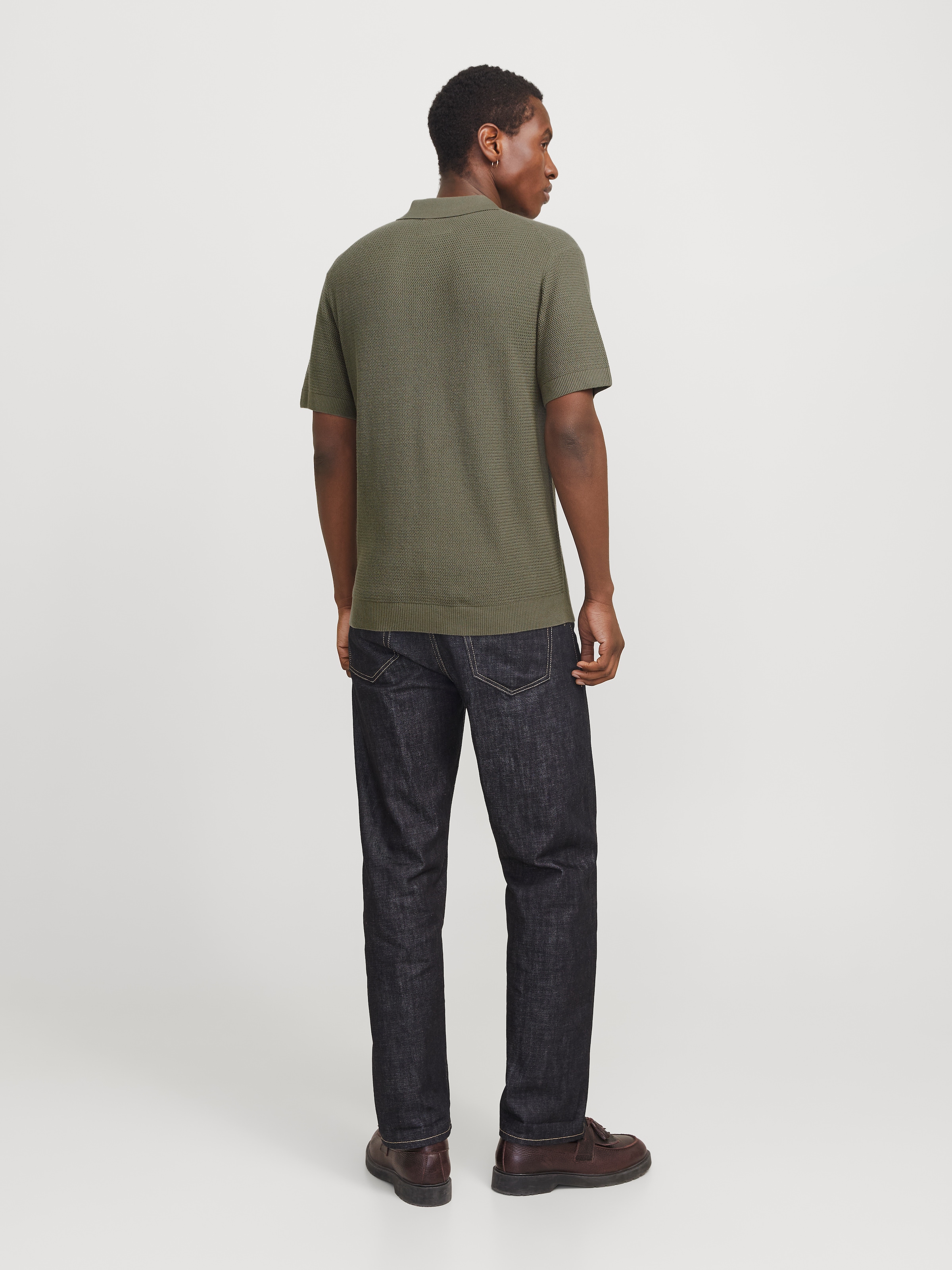 Jack & Jones Polokragenpullover »JPRCCCOOPER KNIT POLO SS SN«