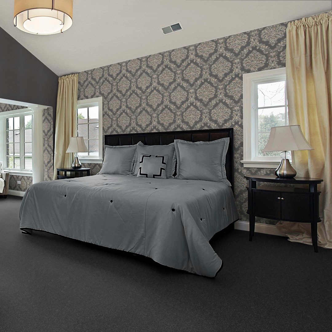 Bodenmeister Teppichboden »Pegasus, Velours - Uni Farben«, rechteckig, 10 mm Höhe, Wohnzimmer, Schlafzimmer, Kinderzimmer, Breite 400/500 cm