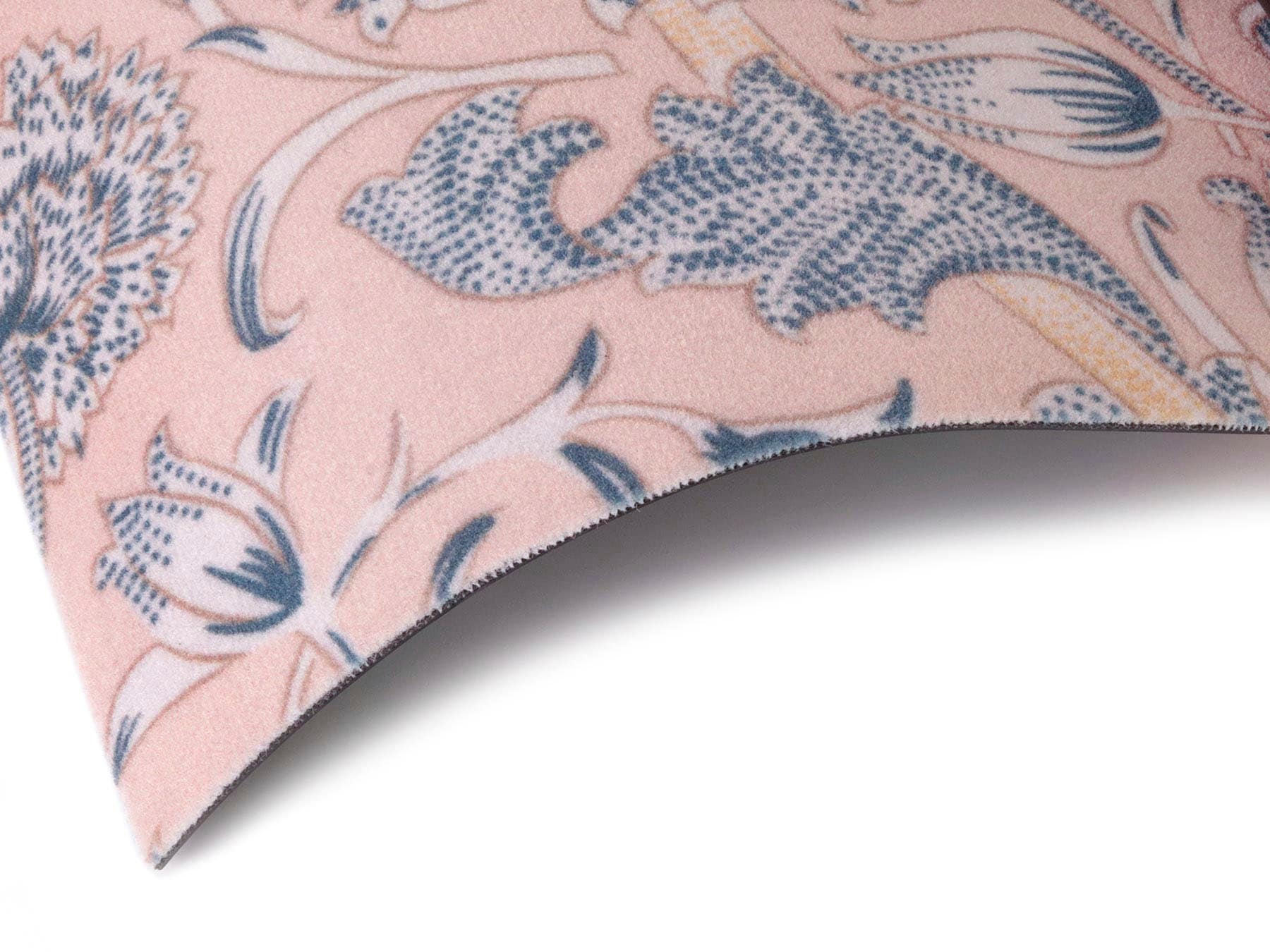Primaflor-Ideen in Textil Küchenläufer »FLOWERS, Made in Belgium«, rechteckig, 6,5 mm Höhe, Motiv Blumen, rutschhemmend, waschbar, Küche